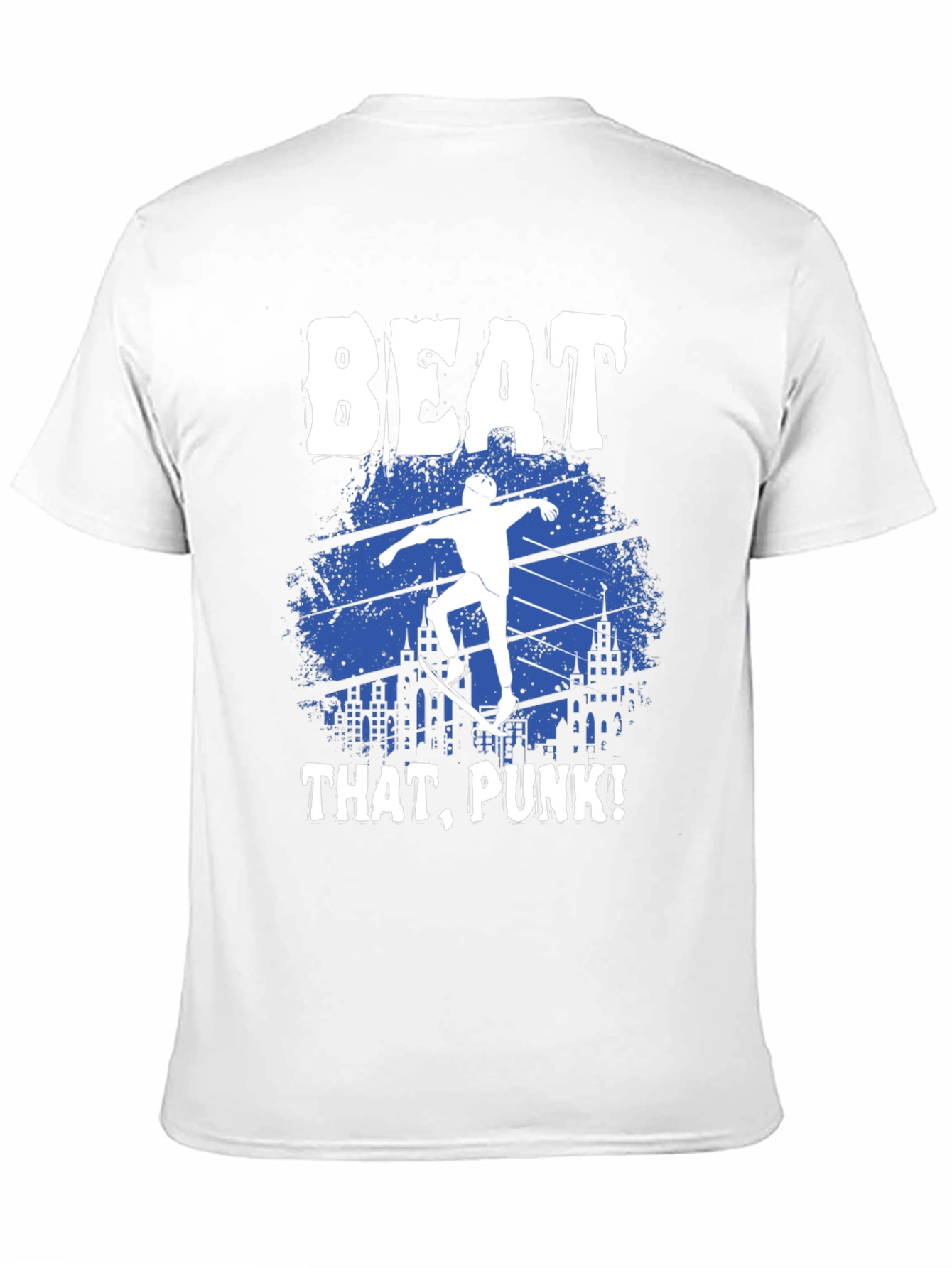 Beat That Punk! Graphic Print T-Shirt