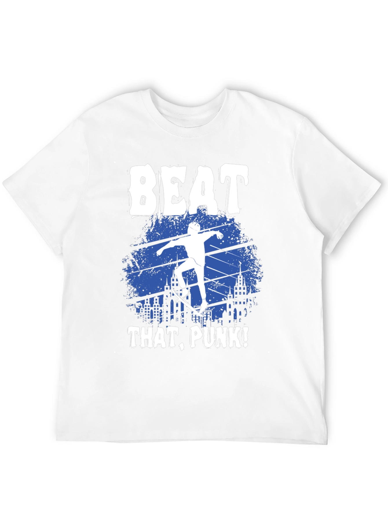 Beat That Punk! Graphic Print T-Shirt