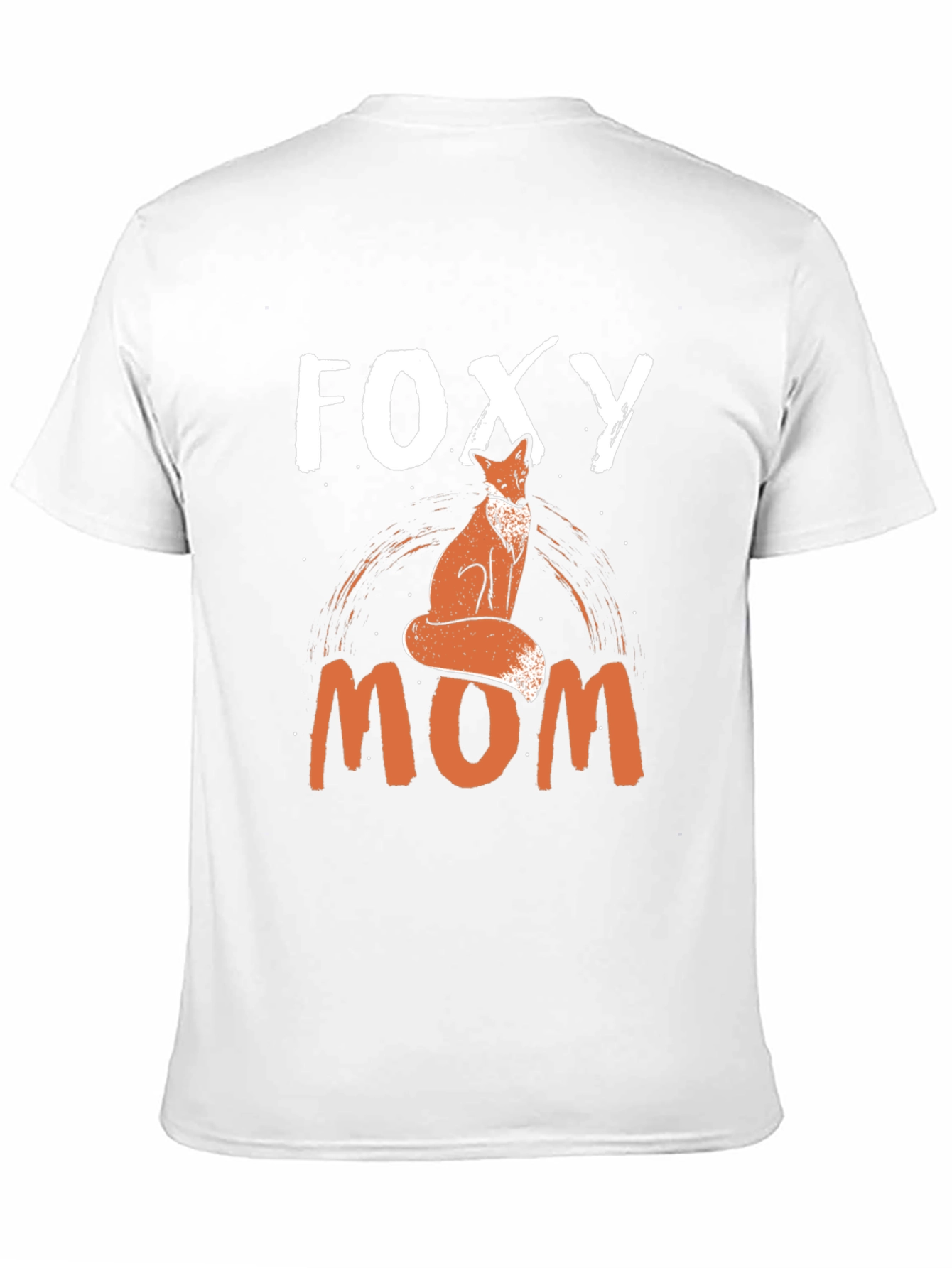 Foxy Mom Graphic Tee - Black
