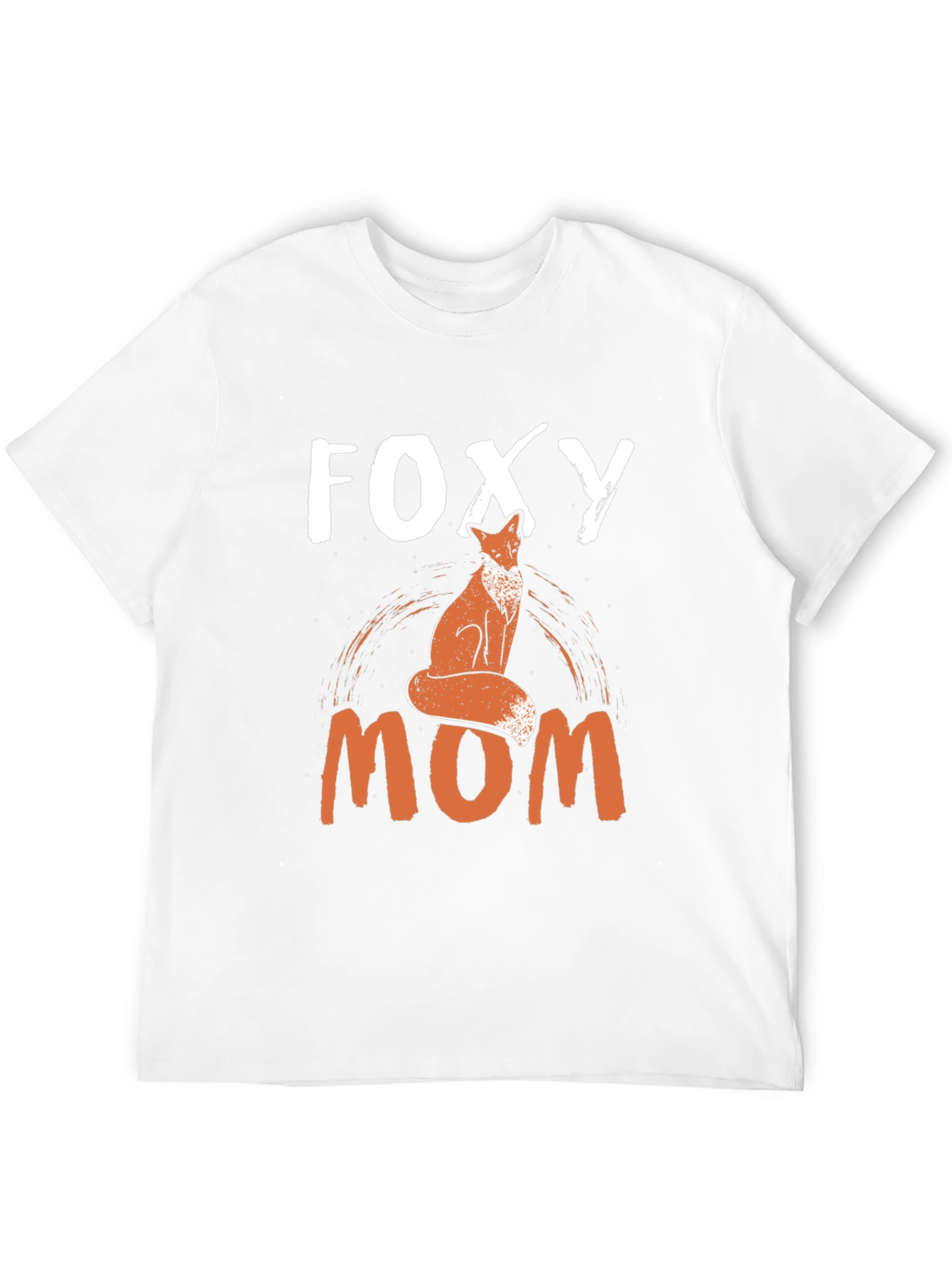 Foxy Mom Graphic Tee - Black
