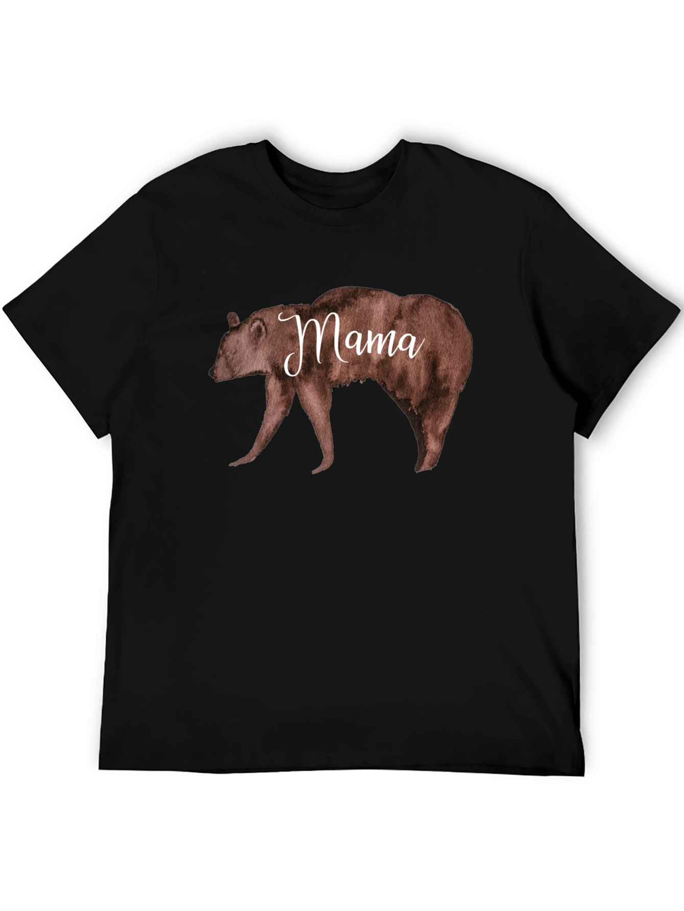 Mama Bear Graphic T-Shirt - Unisex Black Tee