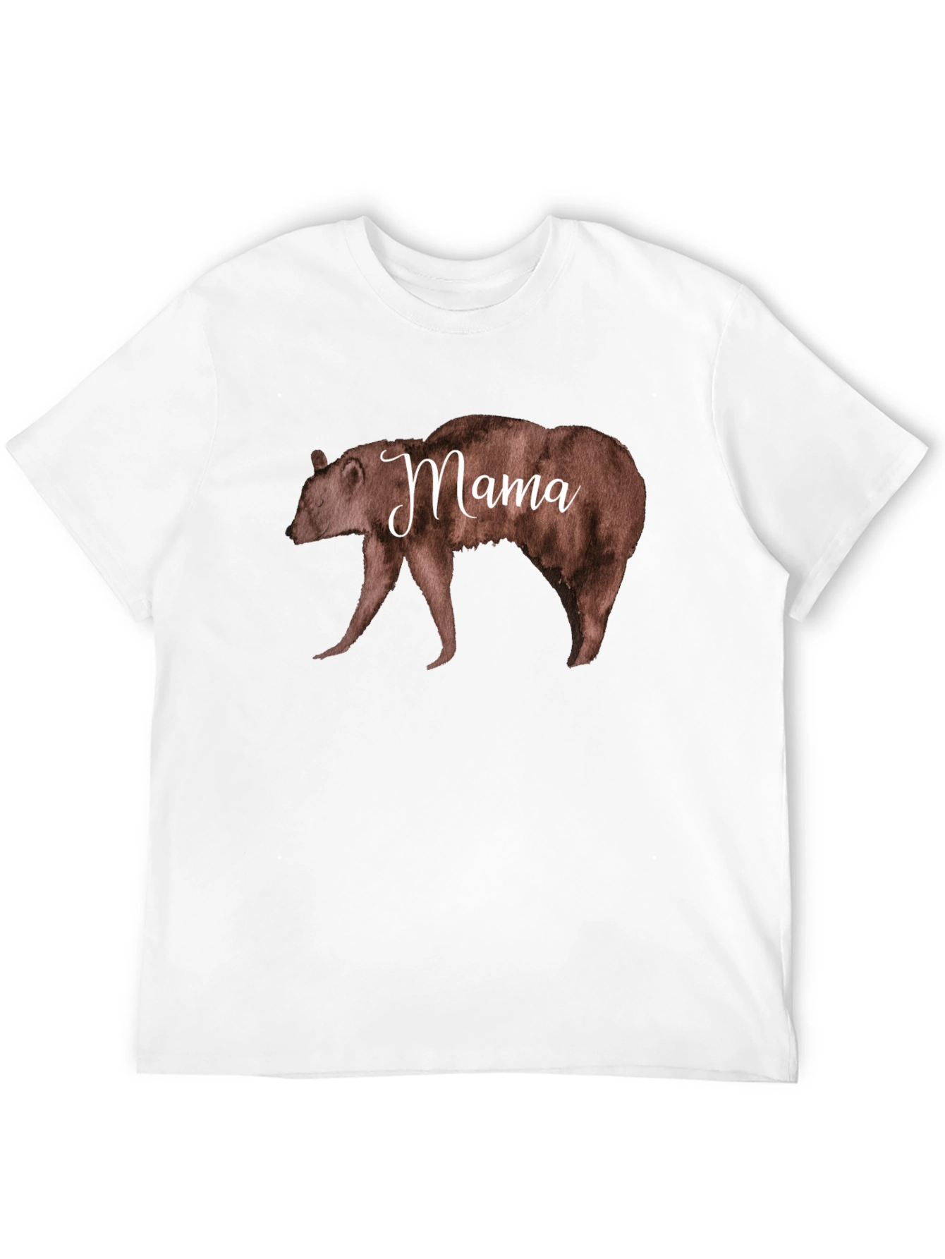 Mama Bear Graphic T-Shirt - Unisex Black Tee