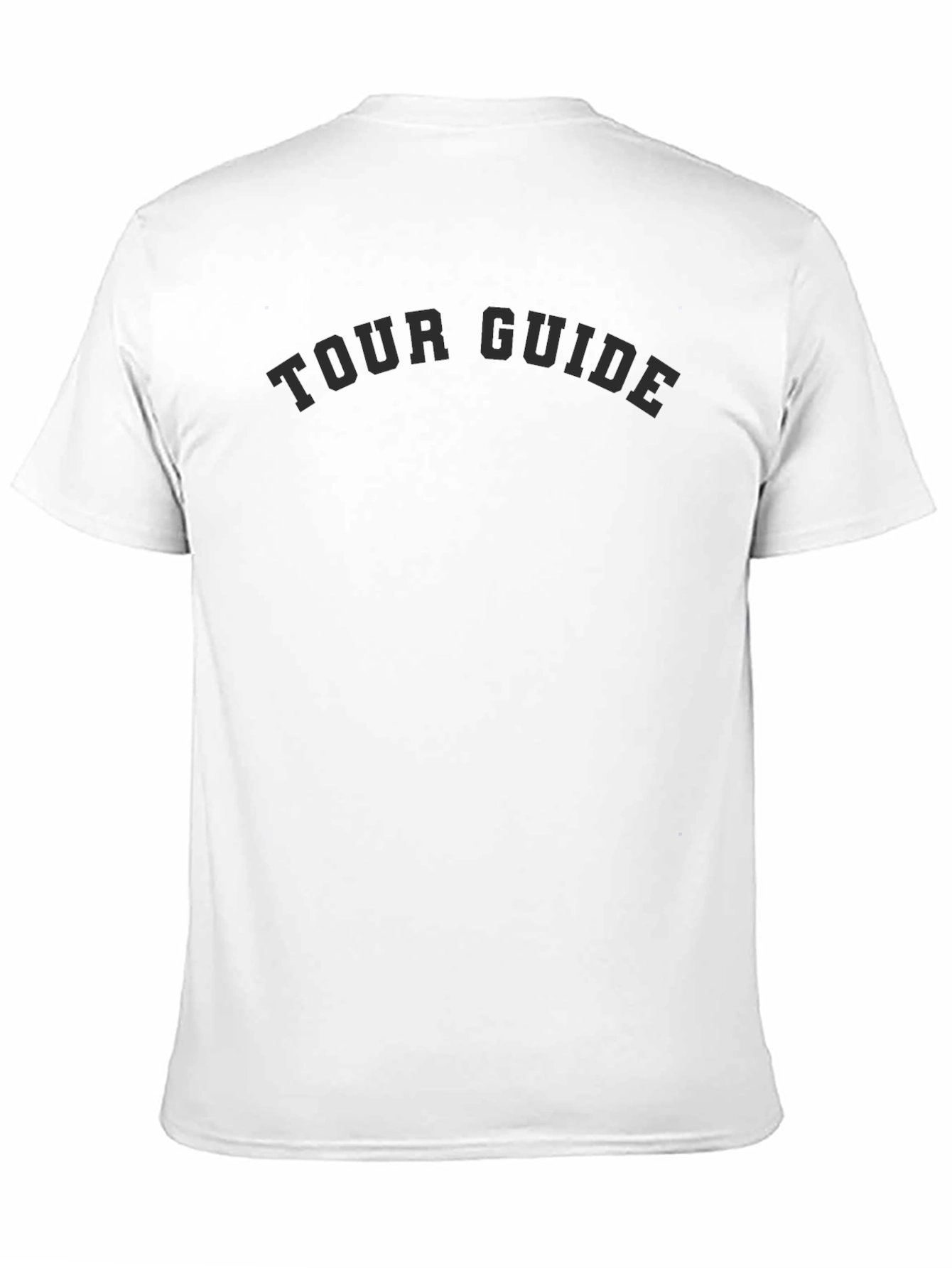 Tour Guide T-Shirt Crew Neck Short Sleeve