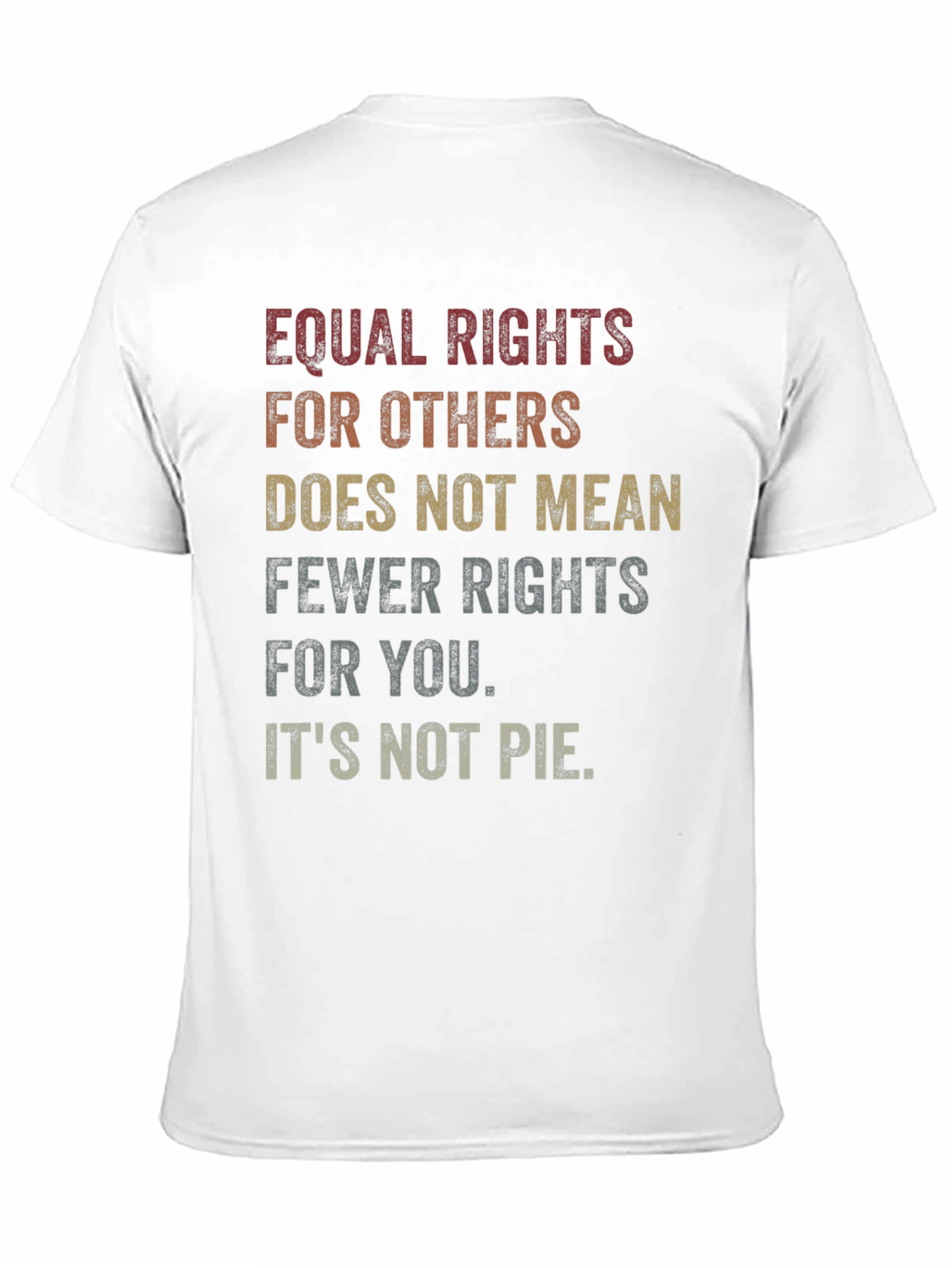 Equal Rights Graphic Tee - Black Unisex