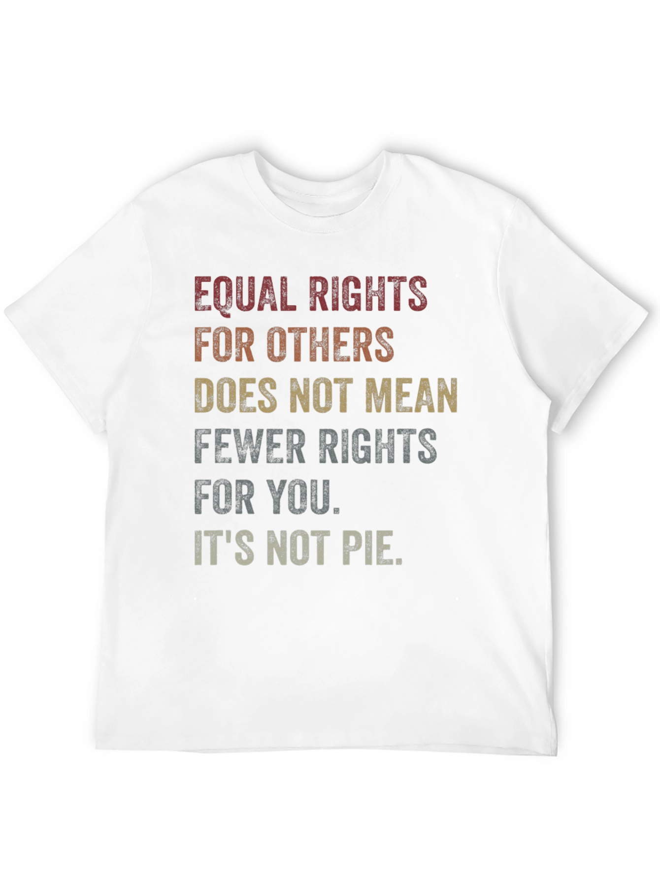 Equal Rights Graphic Tee - Black Unisex