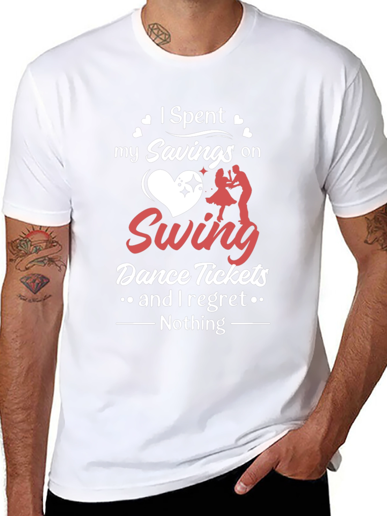 Swing Dance T-Shirt: Spent My Savings