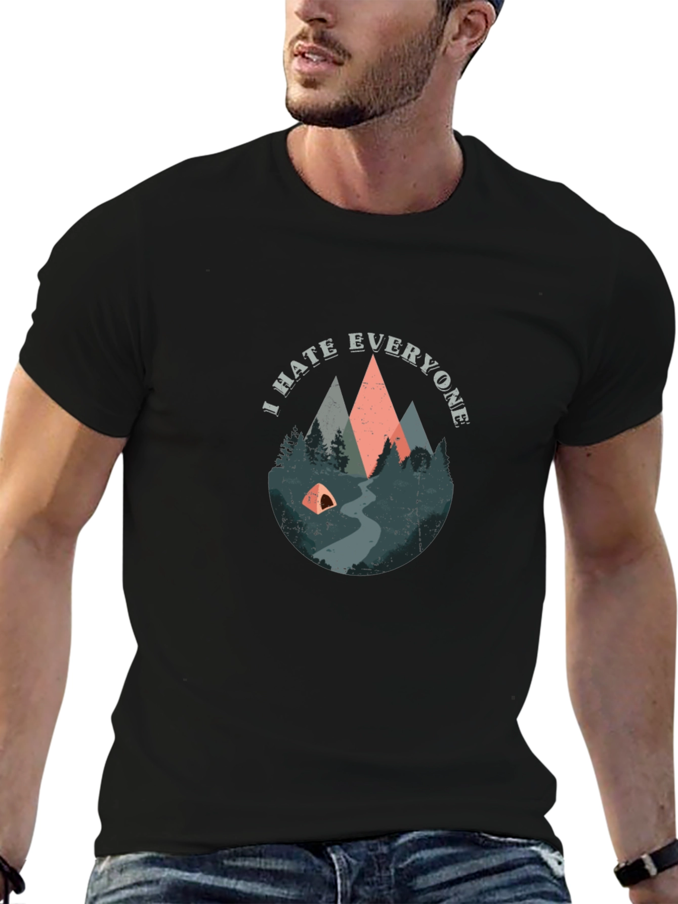 I Hate Everyone Camping T-Shirt