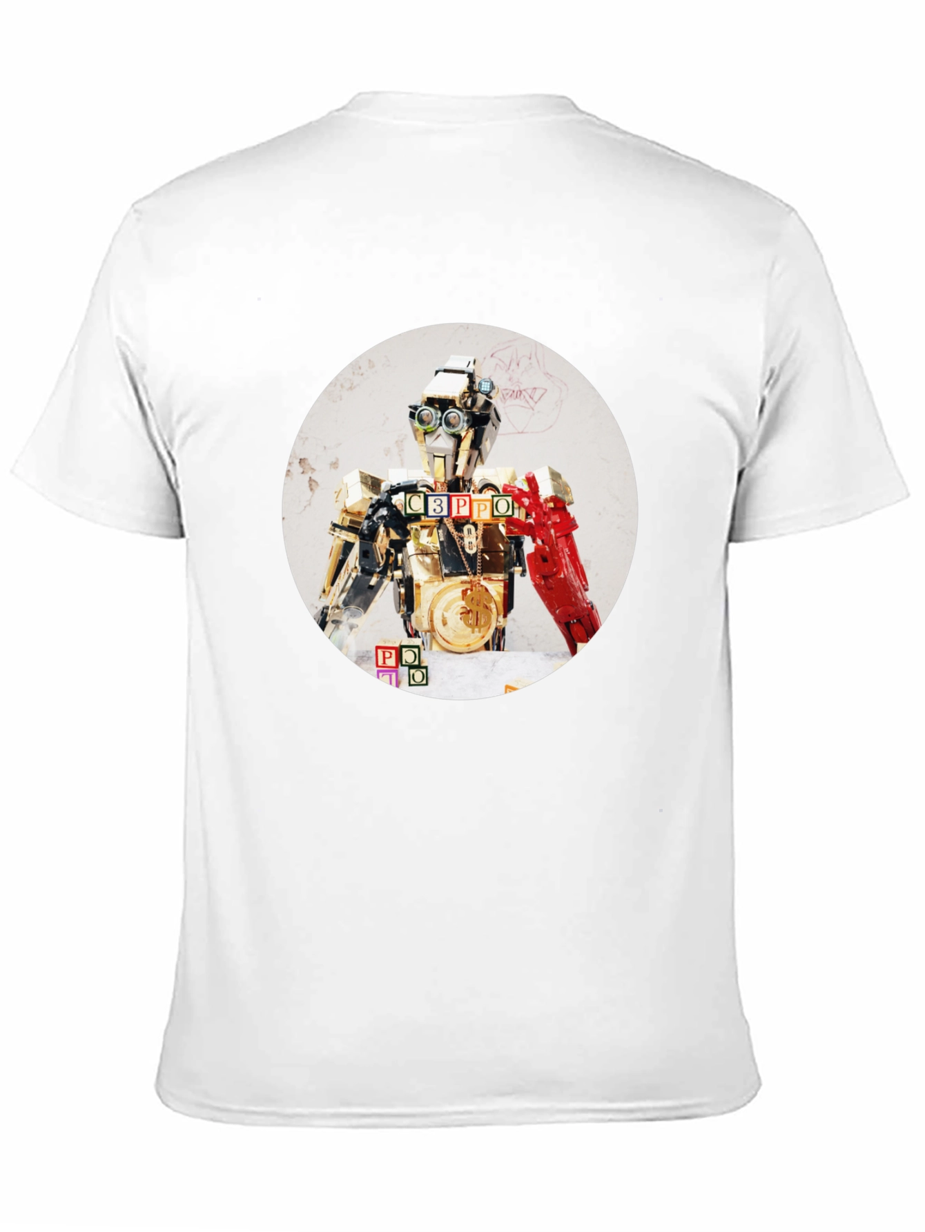 Robot T-Shirt - C3PPO Parody