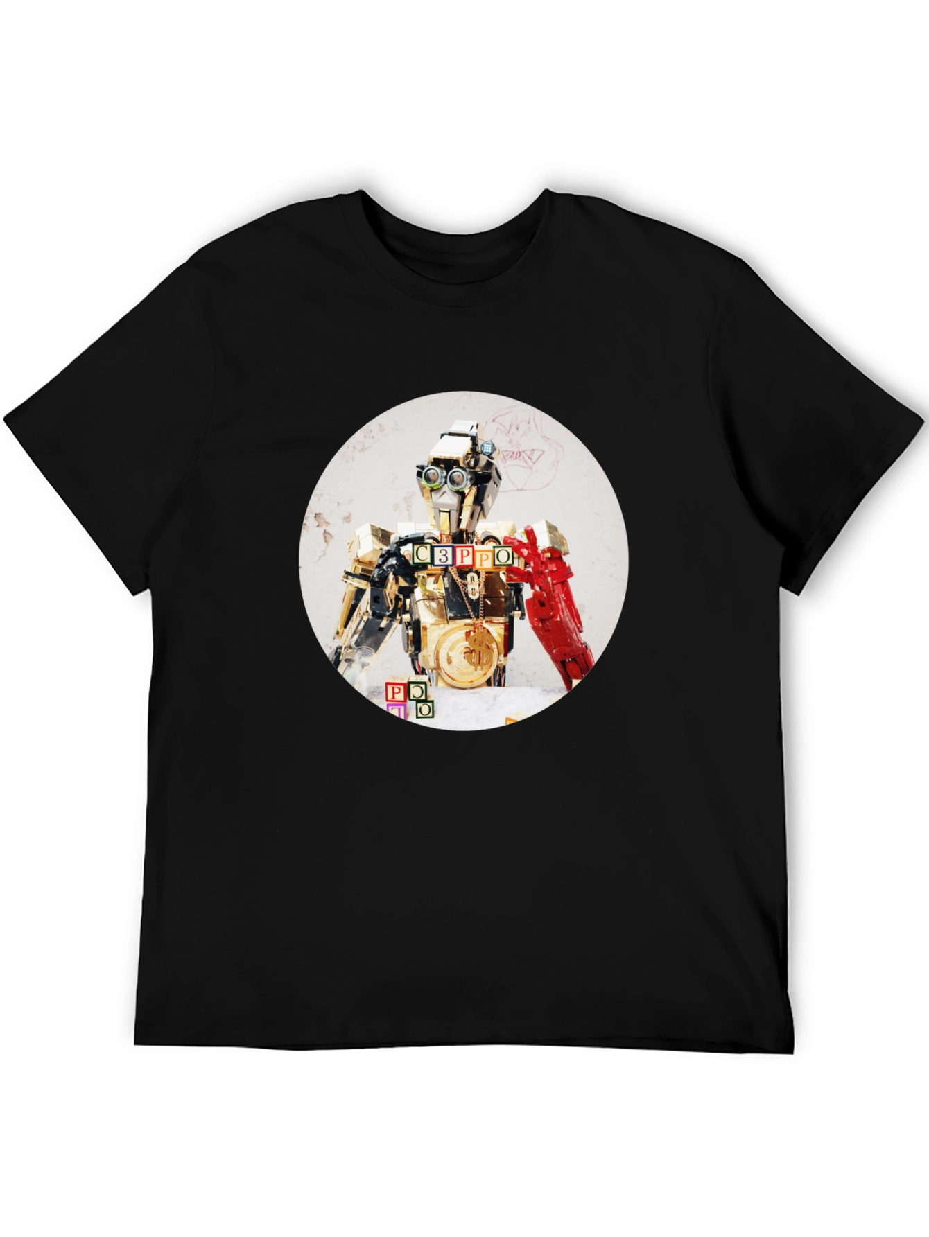 Robot T-Shirt - C3PPO Parody