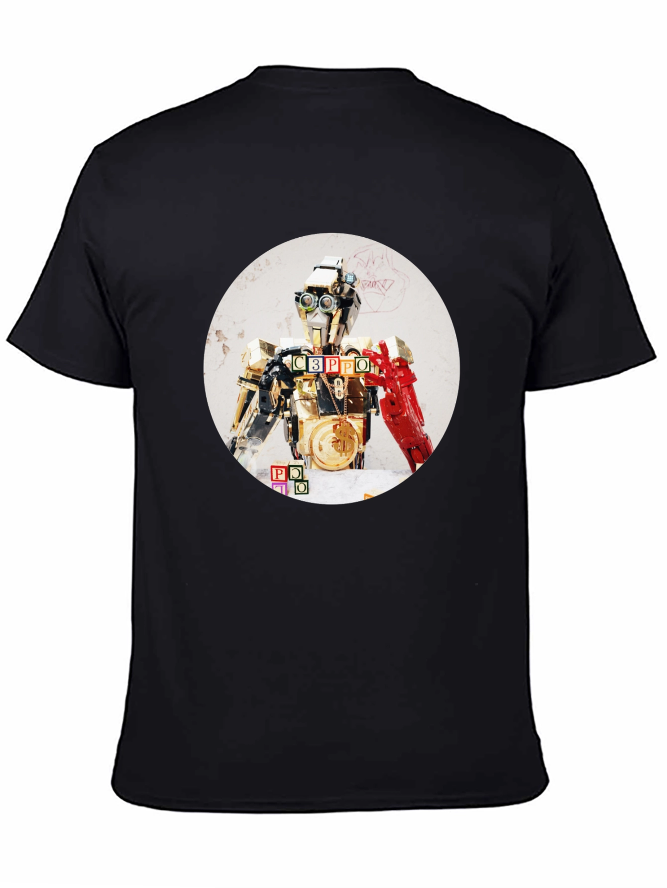 Robot T-Shirt - C3PPO Parody