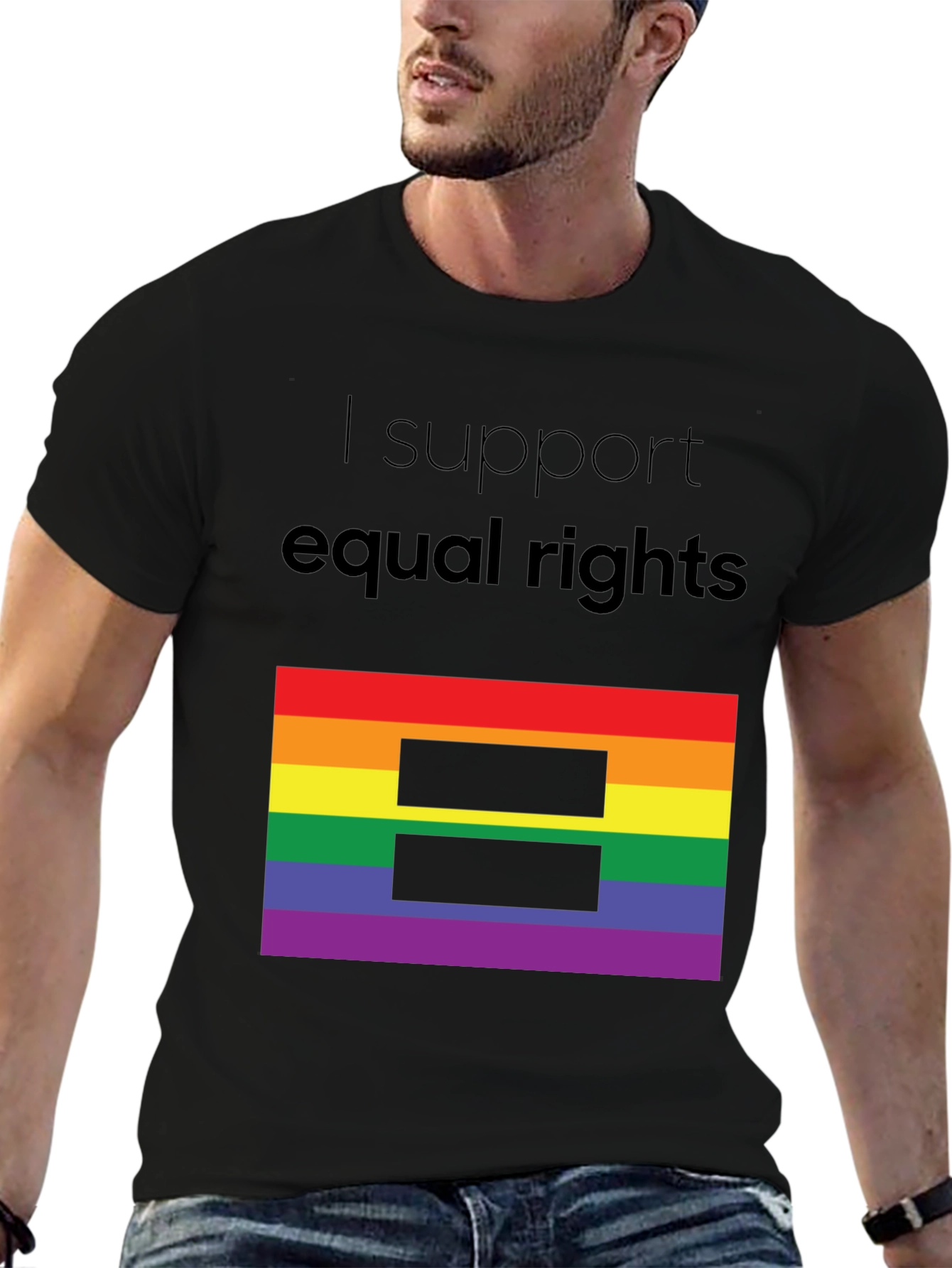 Equality T-Shirt LGBTQ+ Pride Tee Equal Rights Apparel