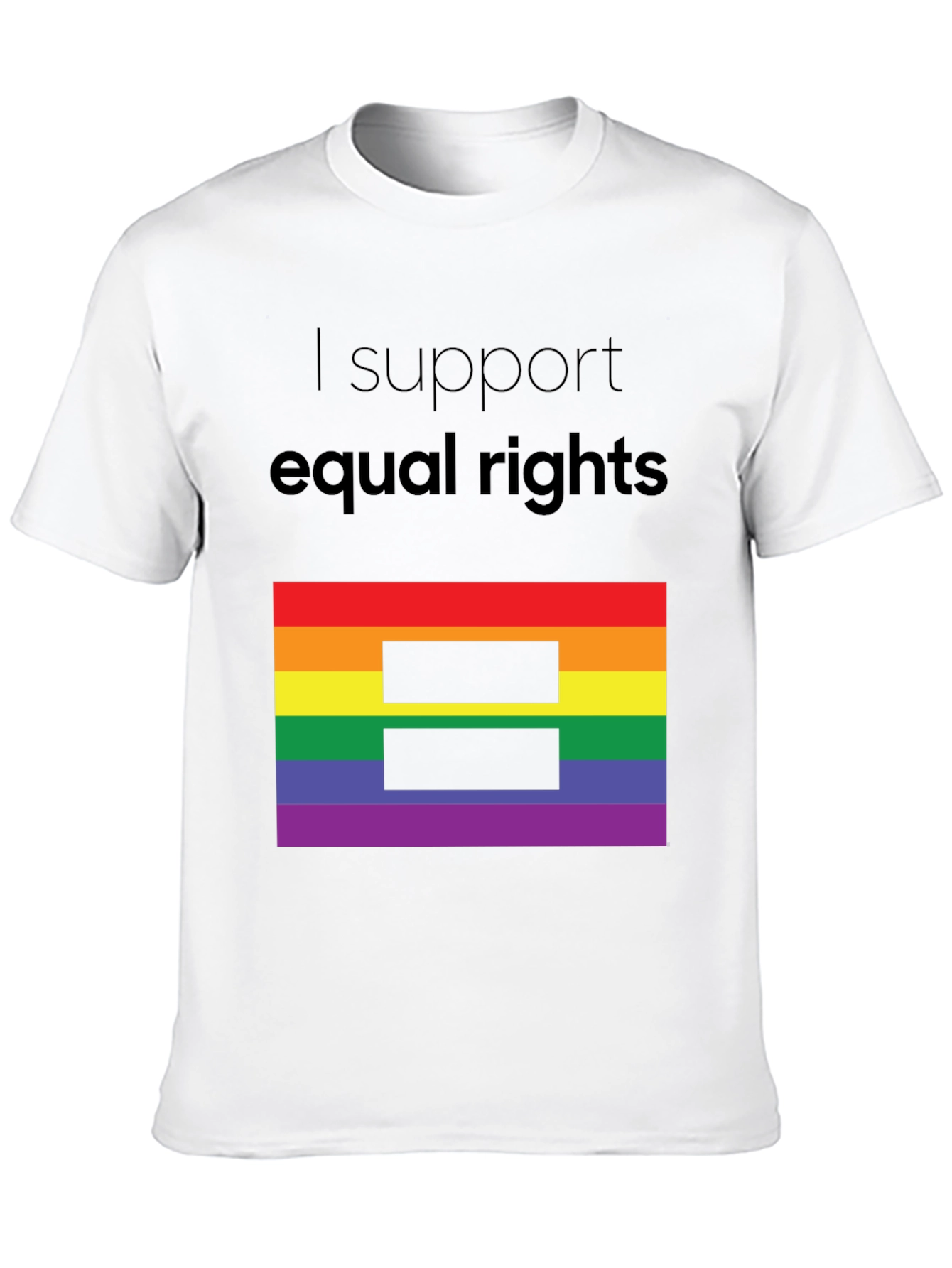 Equality T-Shirt LGBTQ+ Pride Tee Equal Rights Apparel