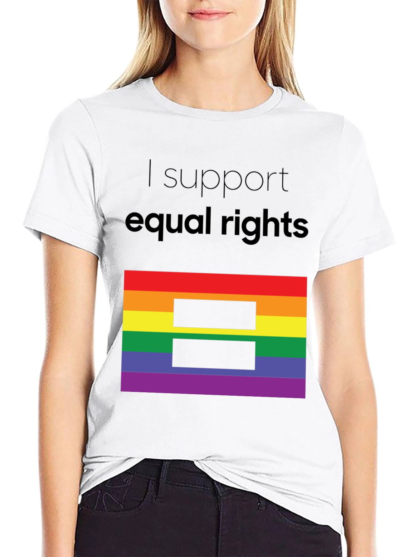 Equality T-Shirt LGBTQ+ Pride Tee Equal Rights Apparel