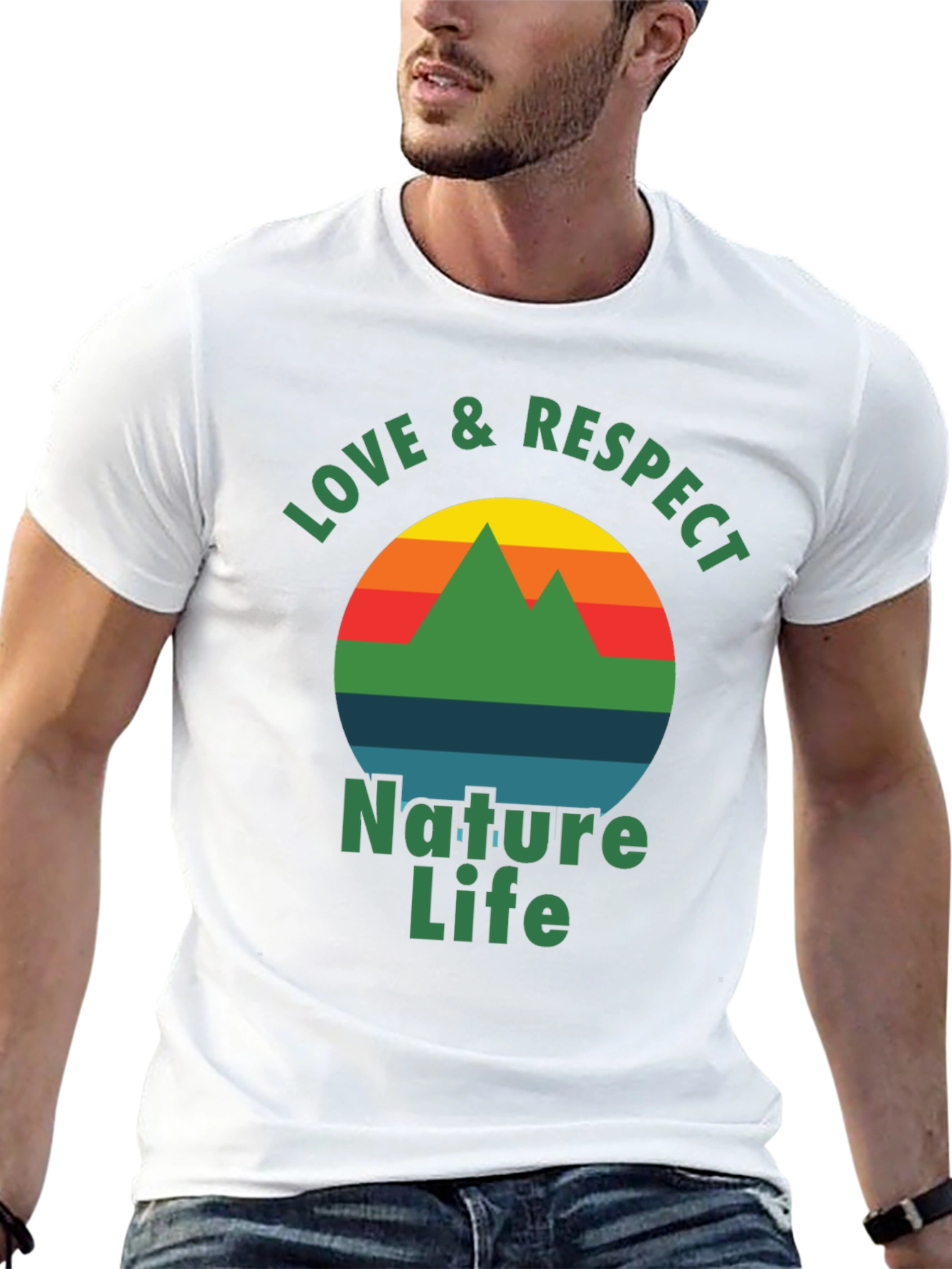 Nature Life Graphic Tee - Love & Respect