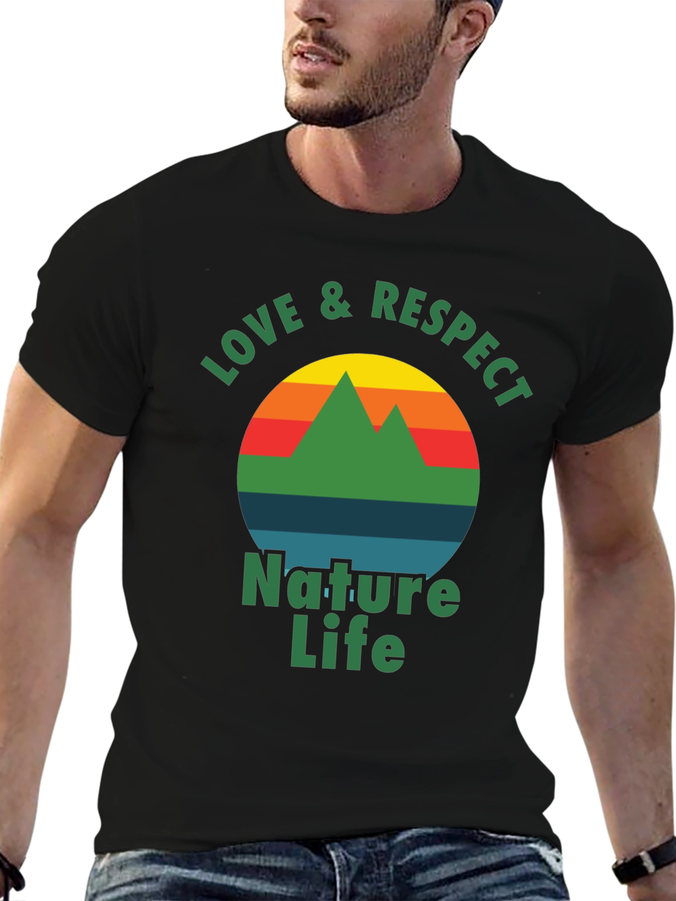 Nature Life Graphic Tee - Love & Respect