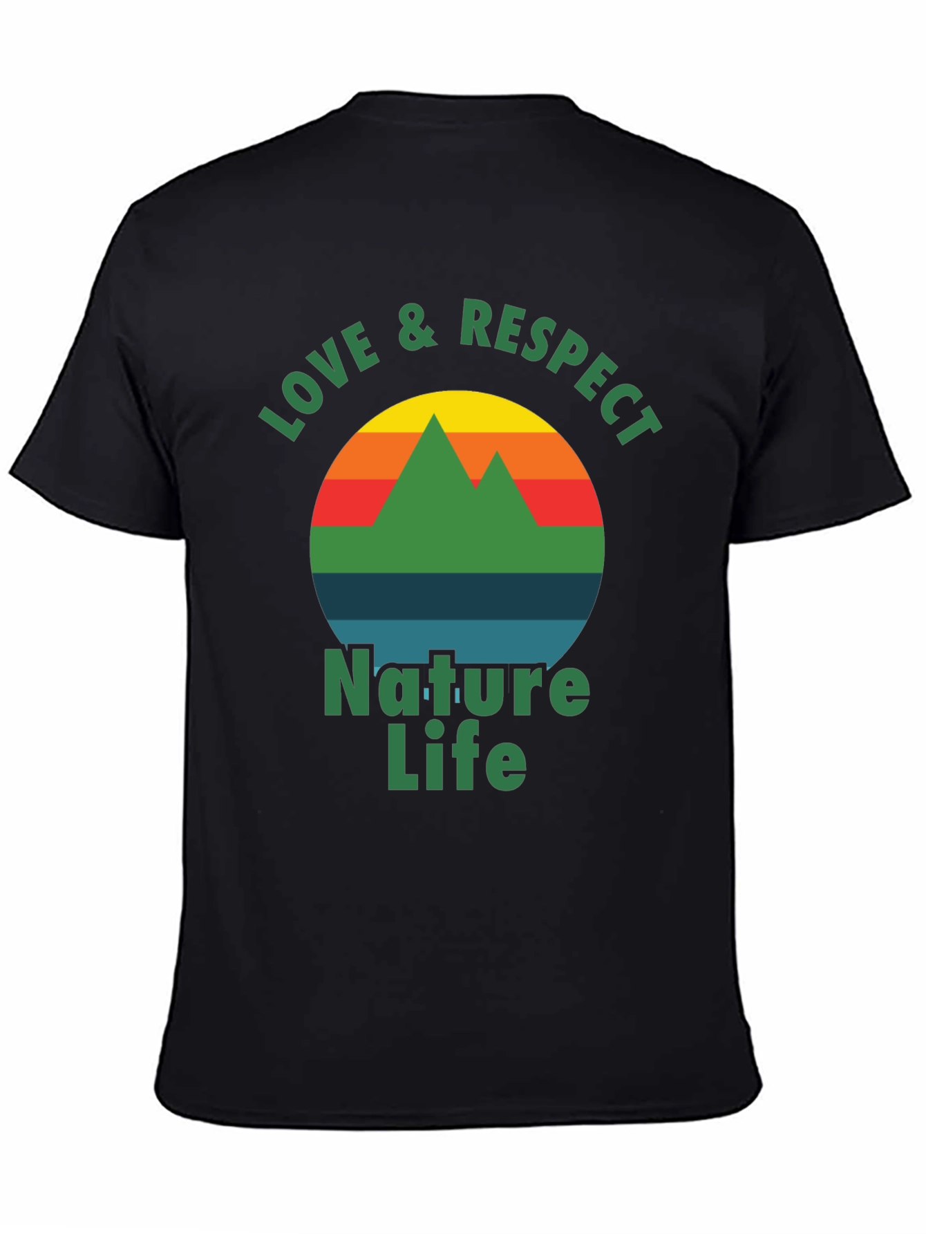 Nature Life Graphic Tee - Love & Respect