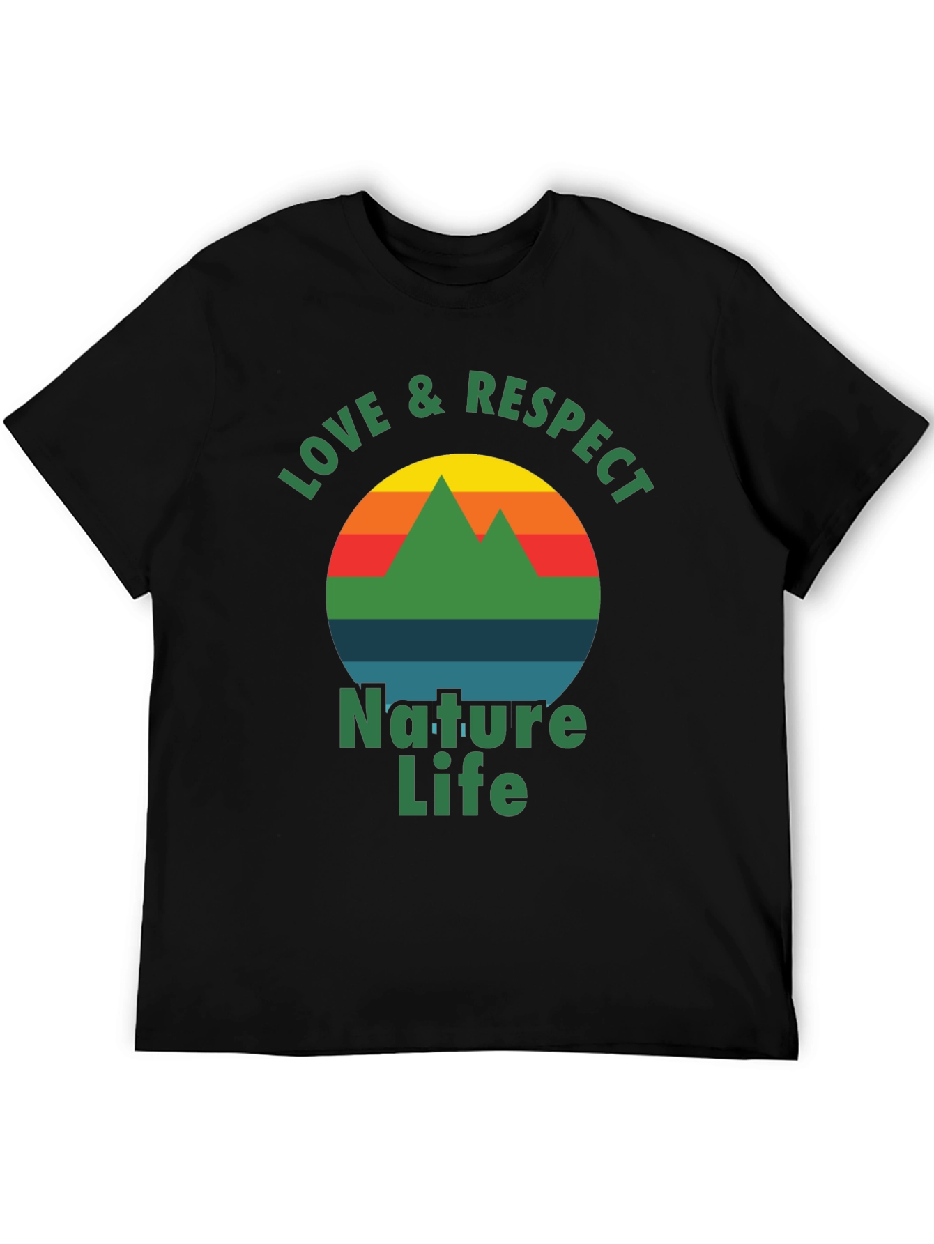 Nature Life Graphic Tee - Love & Respect