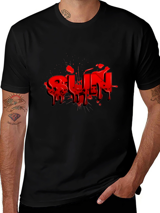 Bold RUN Graphic Tee - Black
