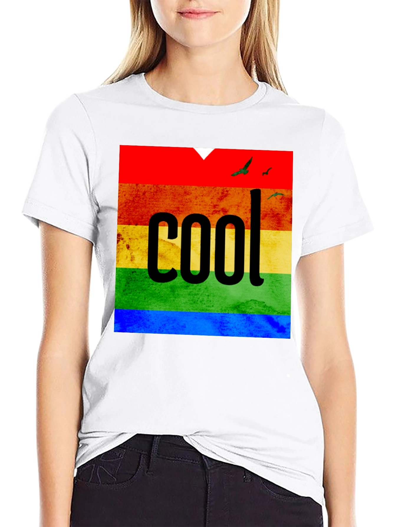 Cool Rainbow Pride Graphic T-Shirt