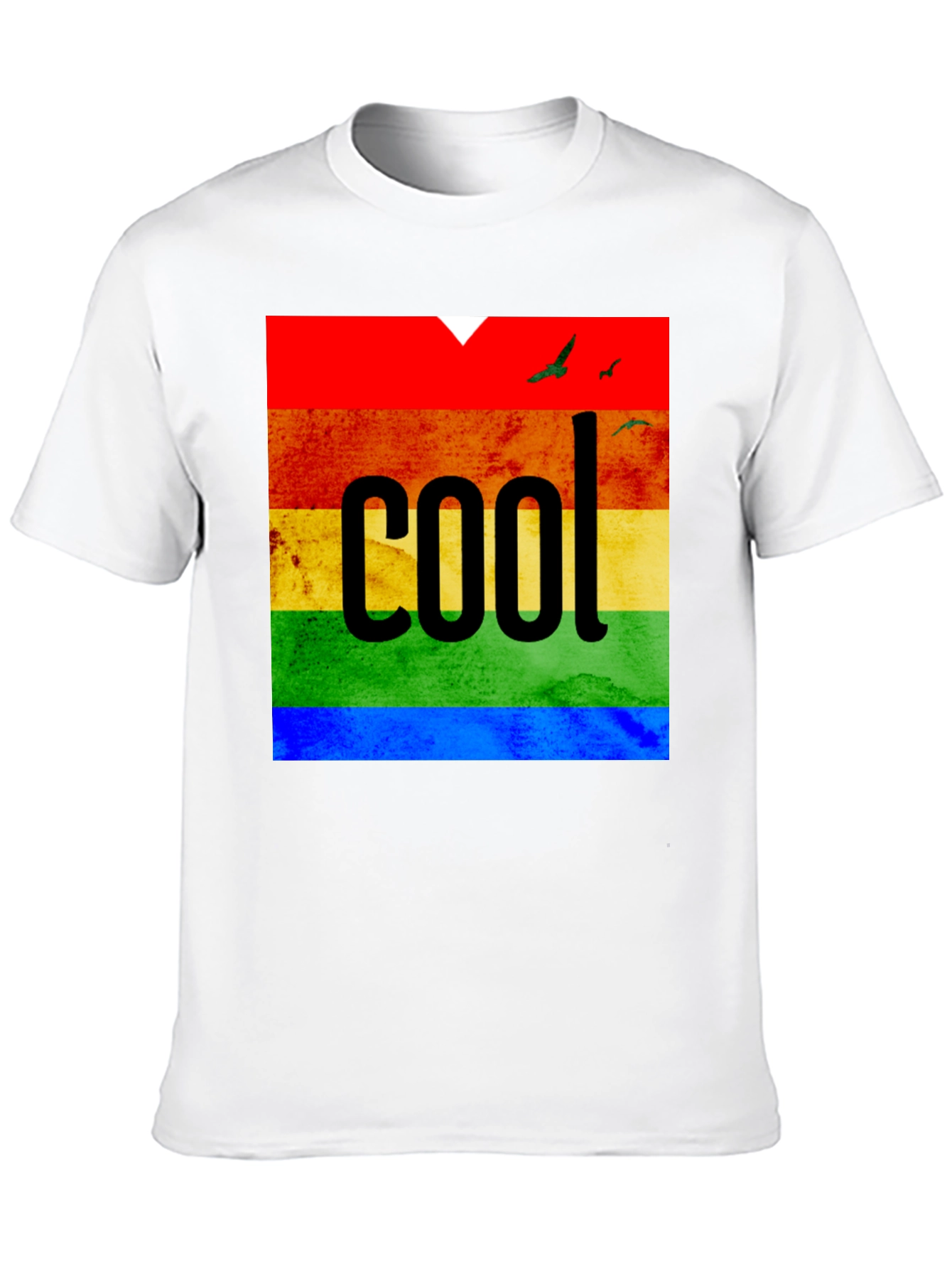 Cool Rainbow Pride Graphic T-Shirt