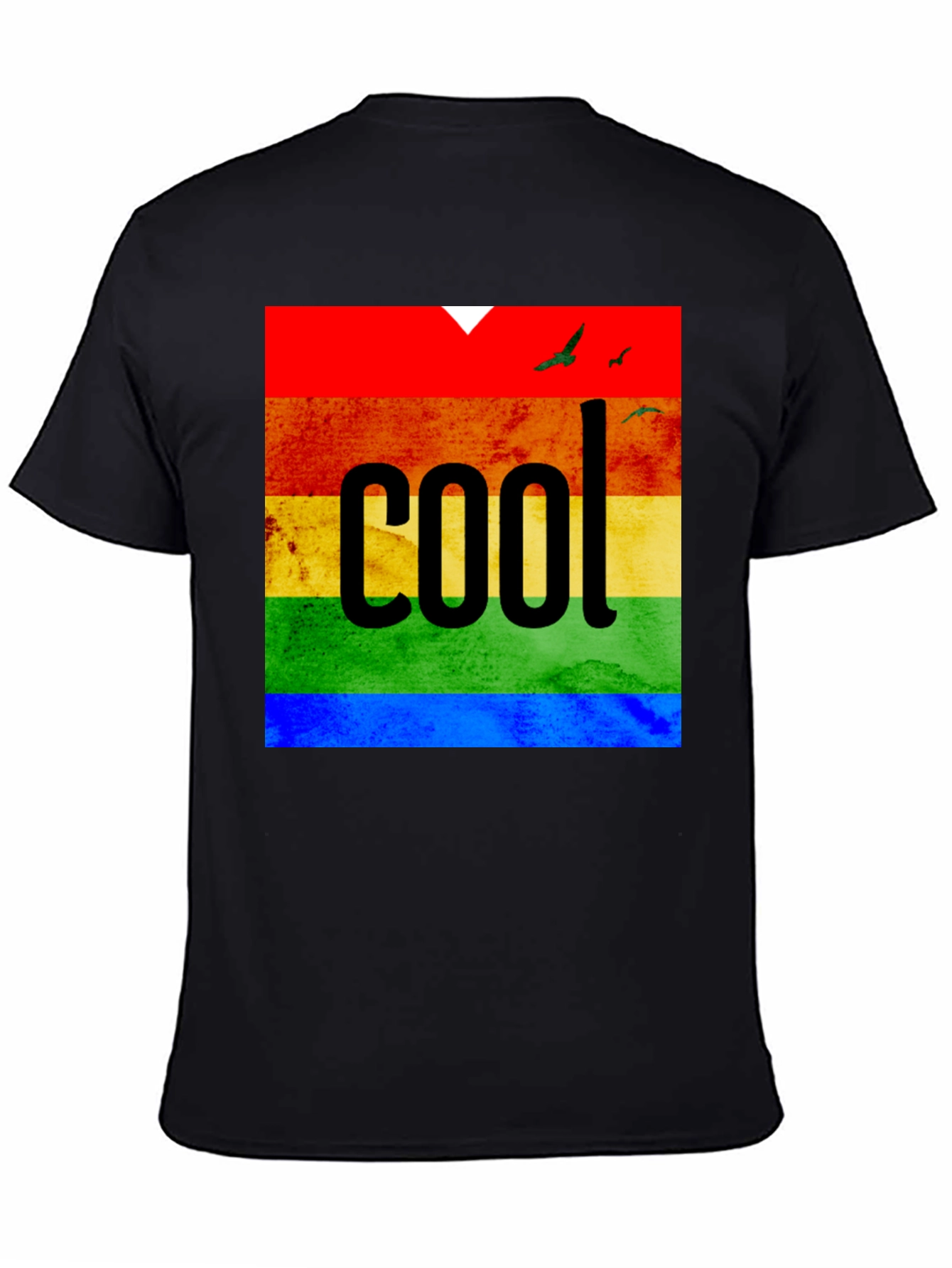 Cool Rainbow Pride Graphic T-Shirt