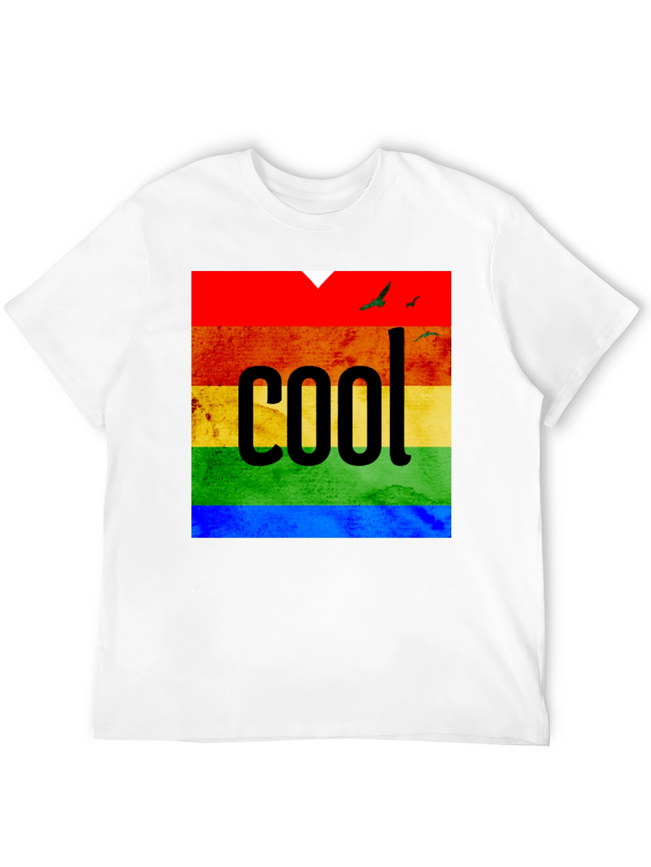 Cool Rainbow Pride Graphic T-Shirt