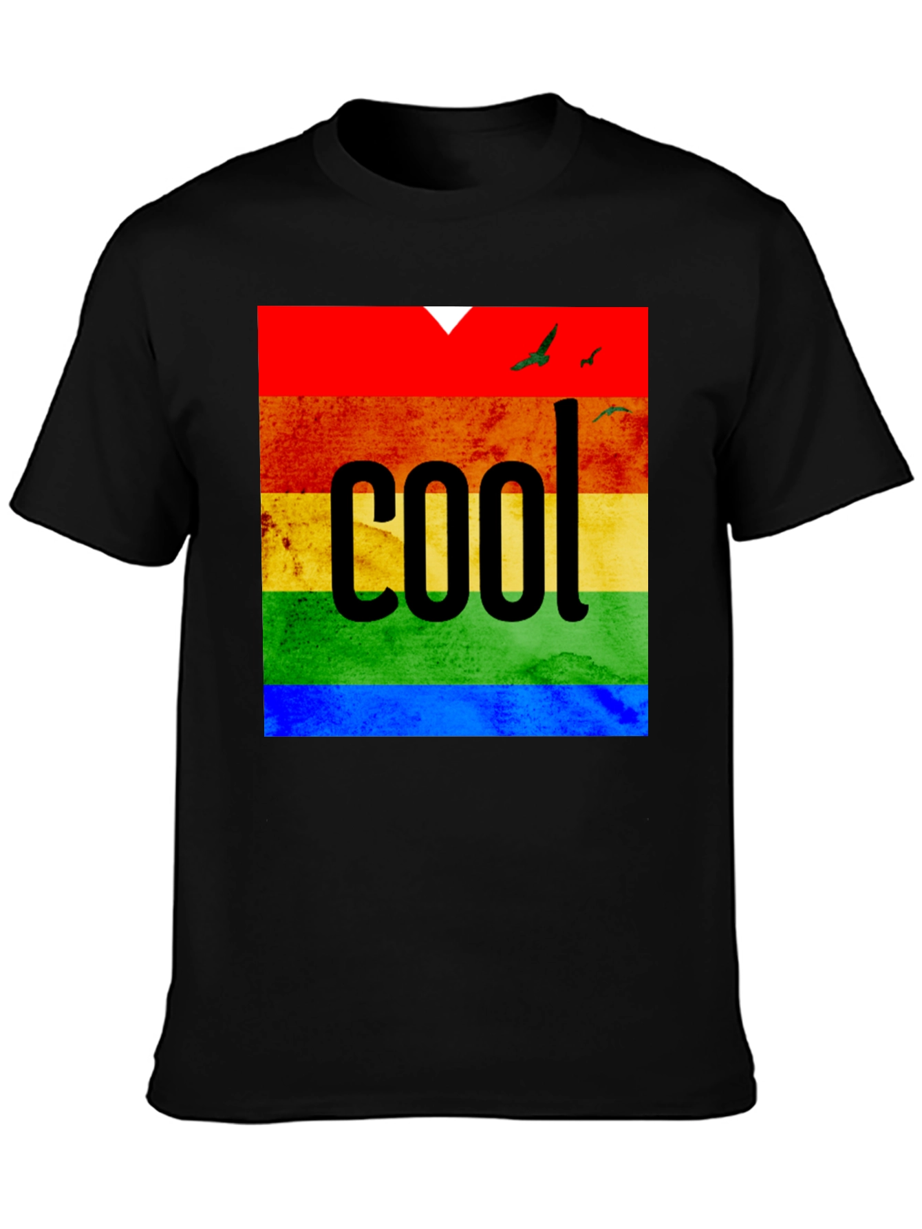 Cool Rainbow Pride Graphic T-Shirt