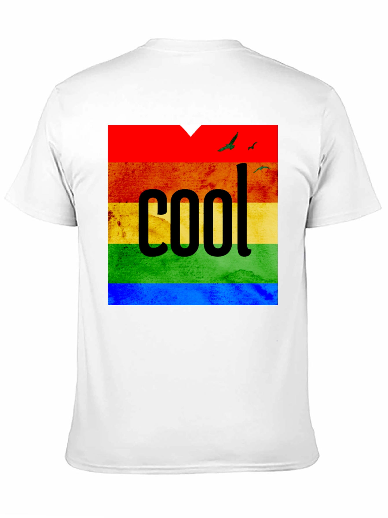 Cool Rainbow Pride Graphic T-Shirt