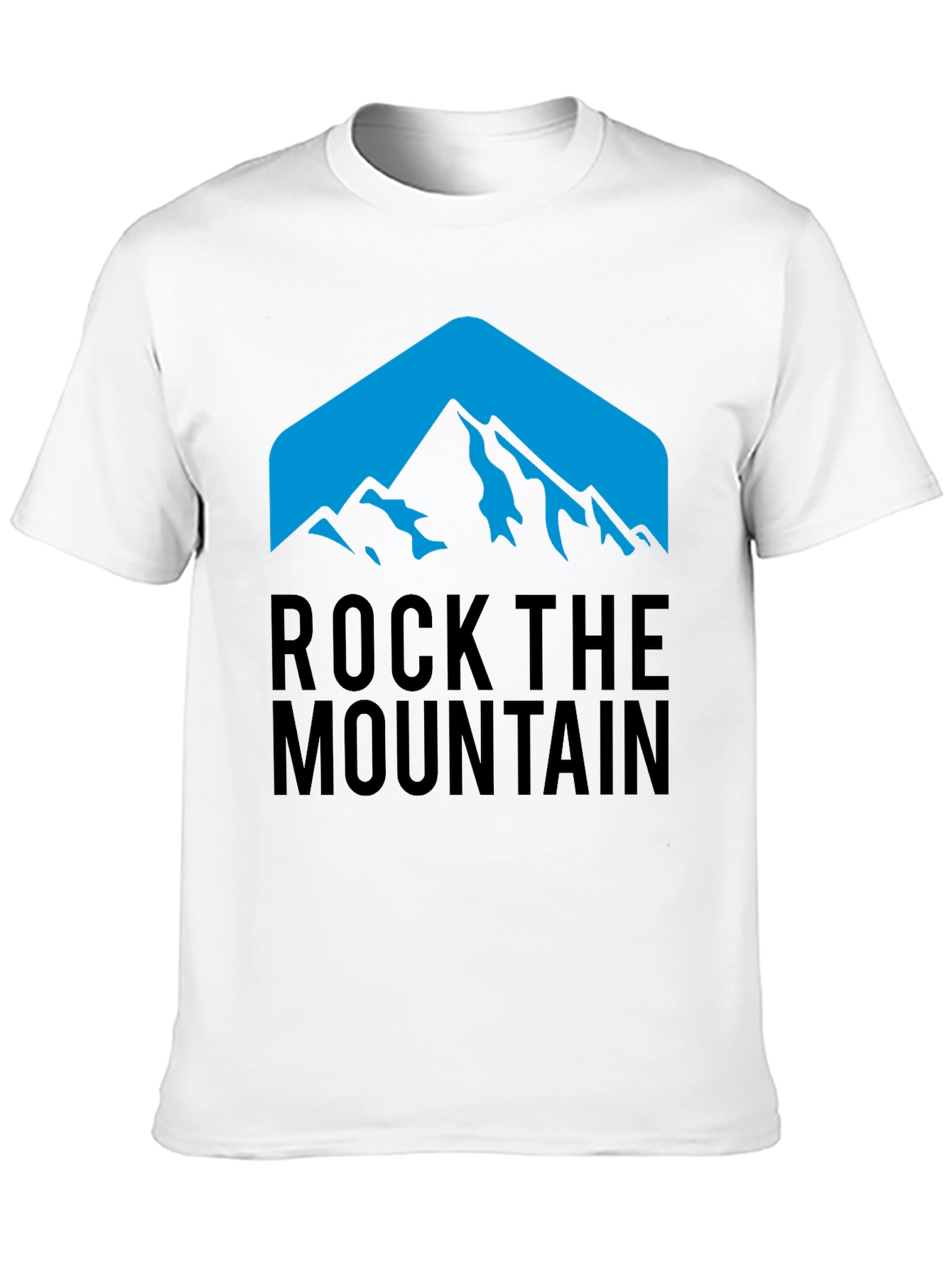 Rock the Mountain Graphic Tee - Black