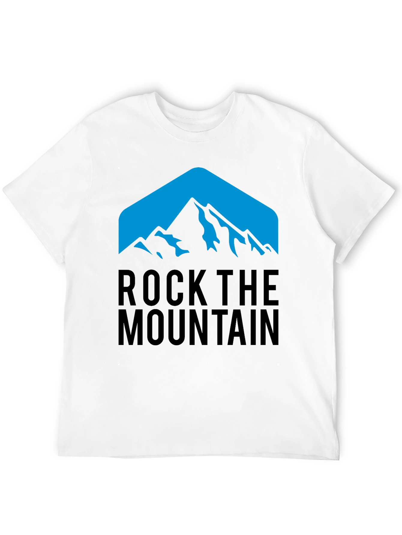 Rock the Mountain Graphic Tee - Black
