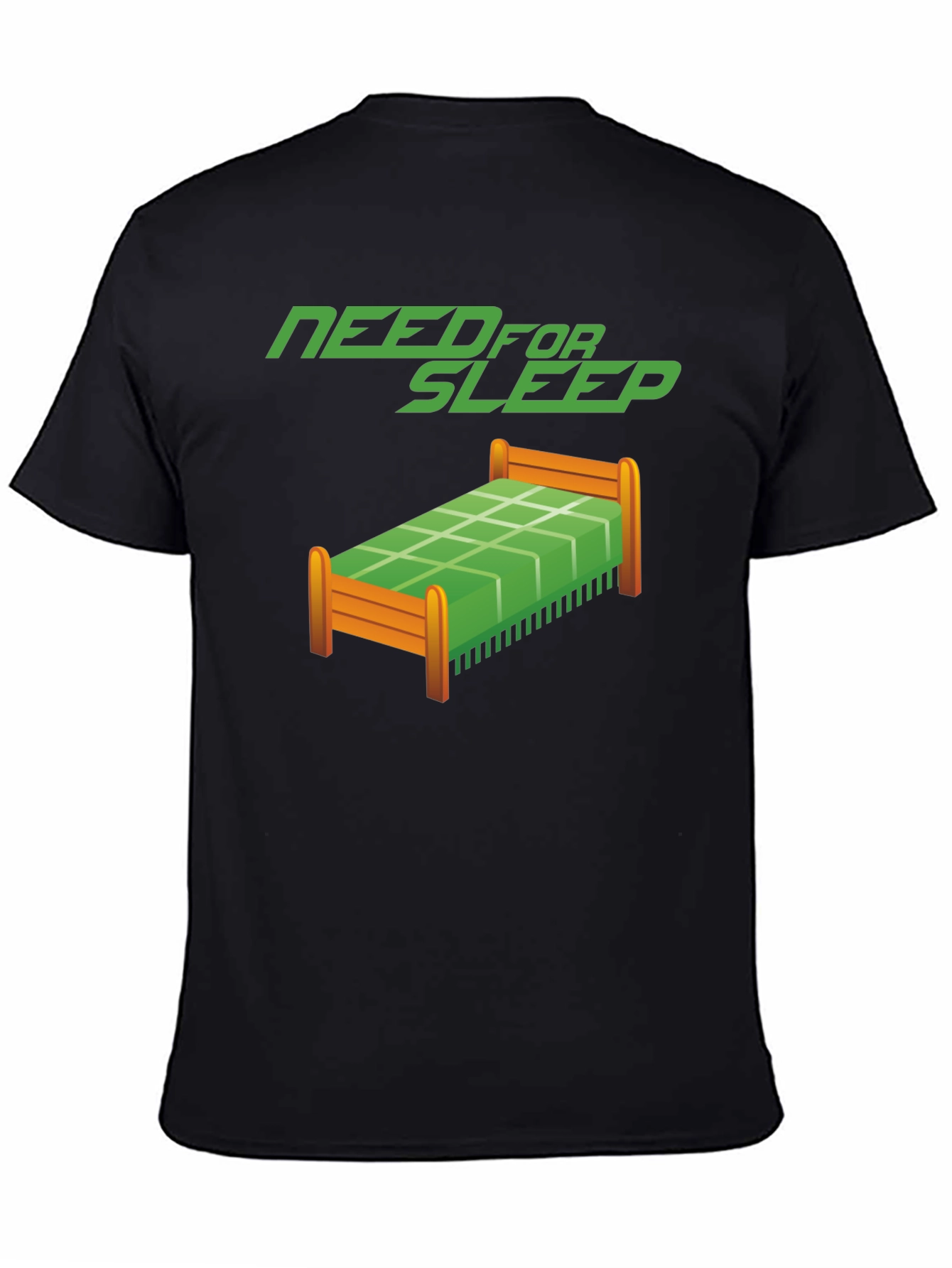 Need for Sleep Black T-Shirt