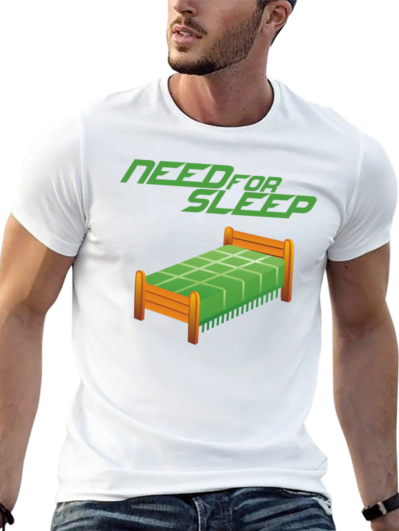 Need for Sleep Black T-Shirt
