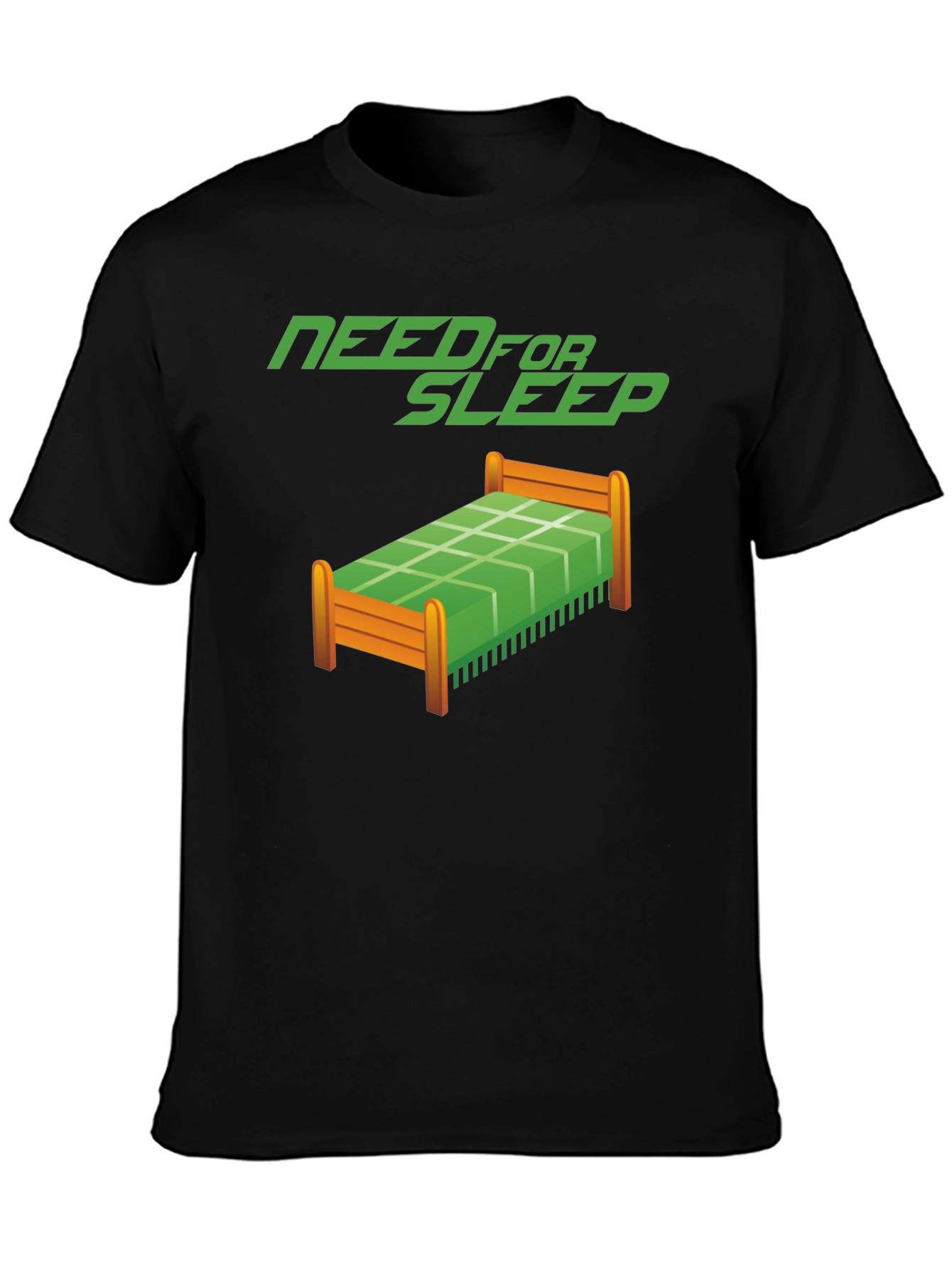 Need for Sleep Black T-Shirt
