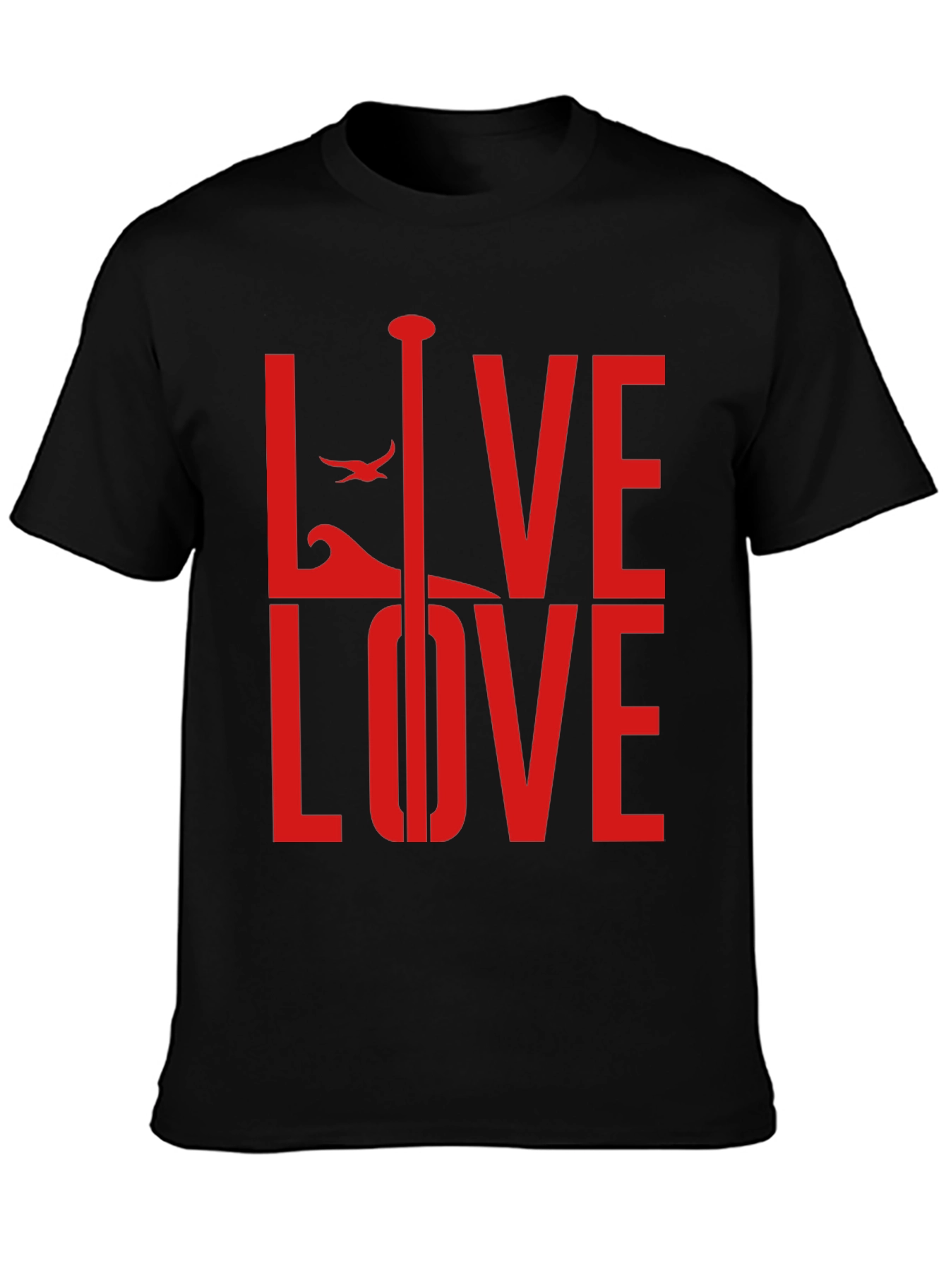 Live Love Paddle Graphic T-Shirt