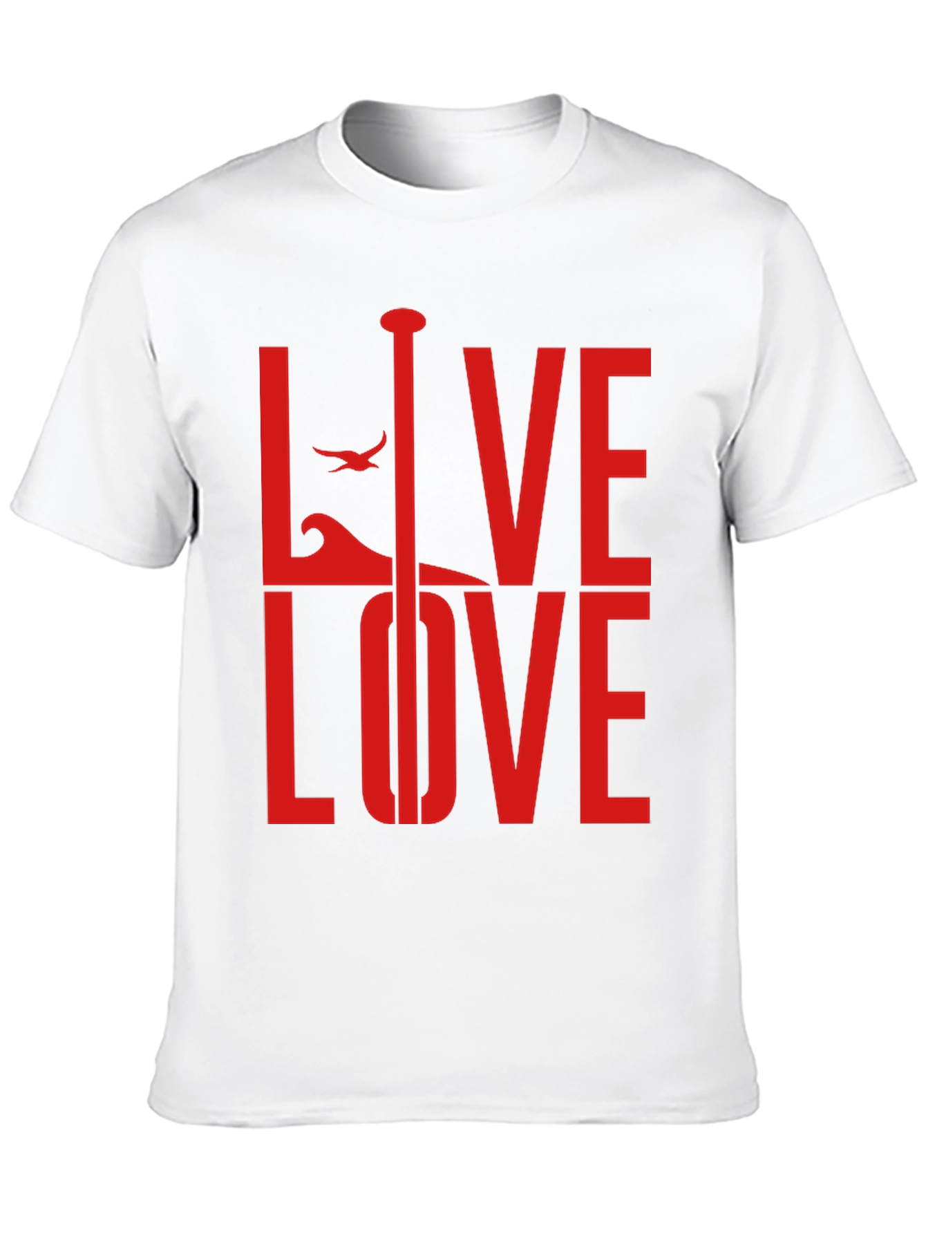 Live Love Paddle Graphic T-Shirt
