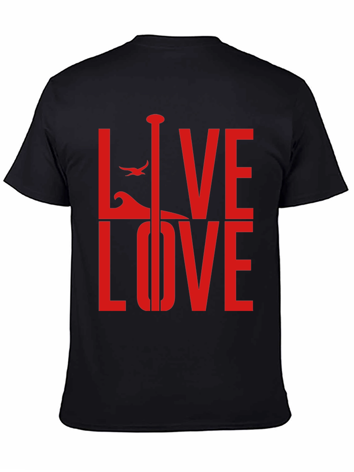 Live Love Paddle Graphic T-Shirt