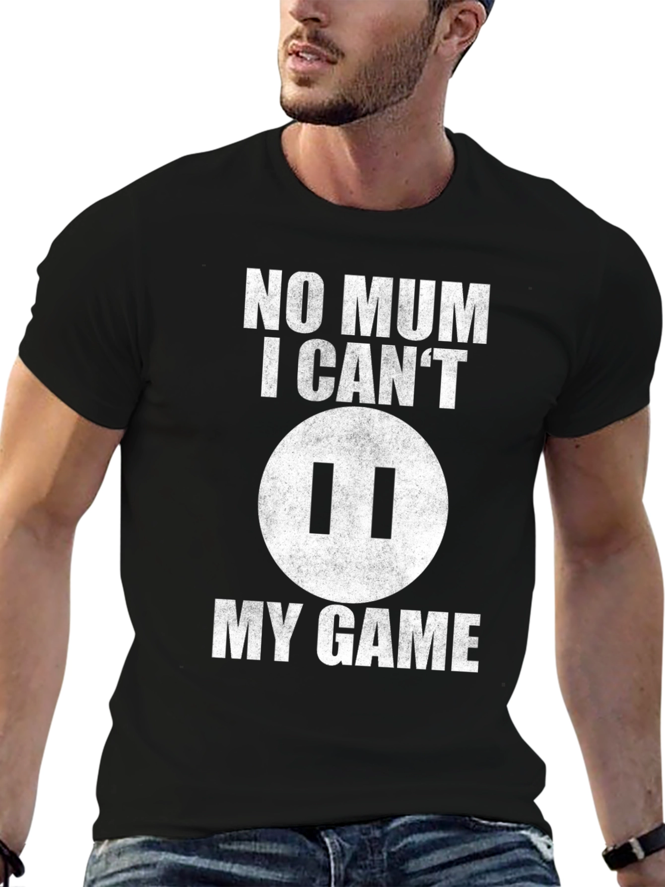 Gamer T-Shirt - No Mum I Cant Pause!