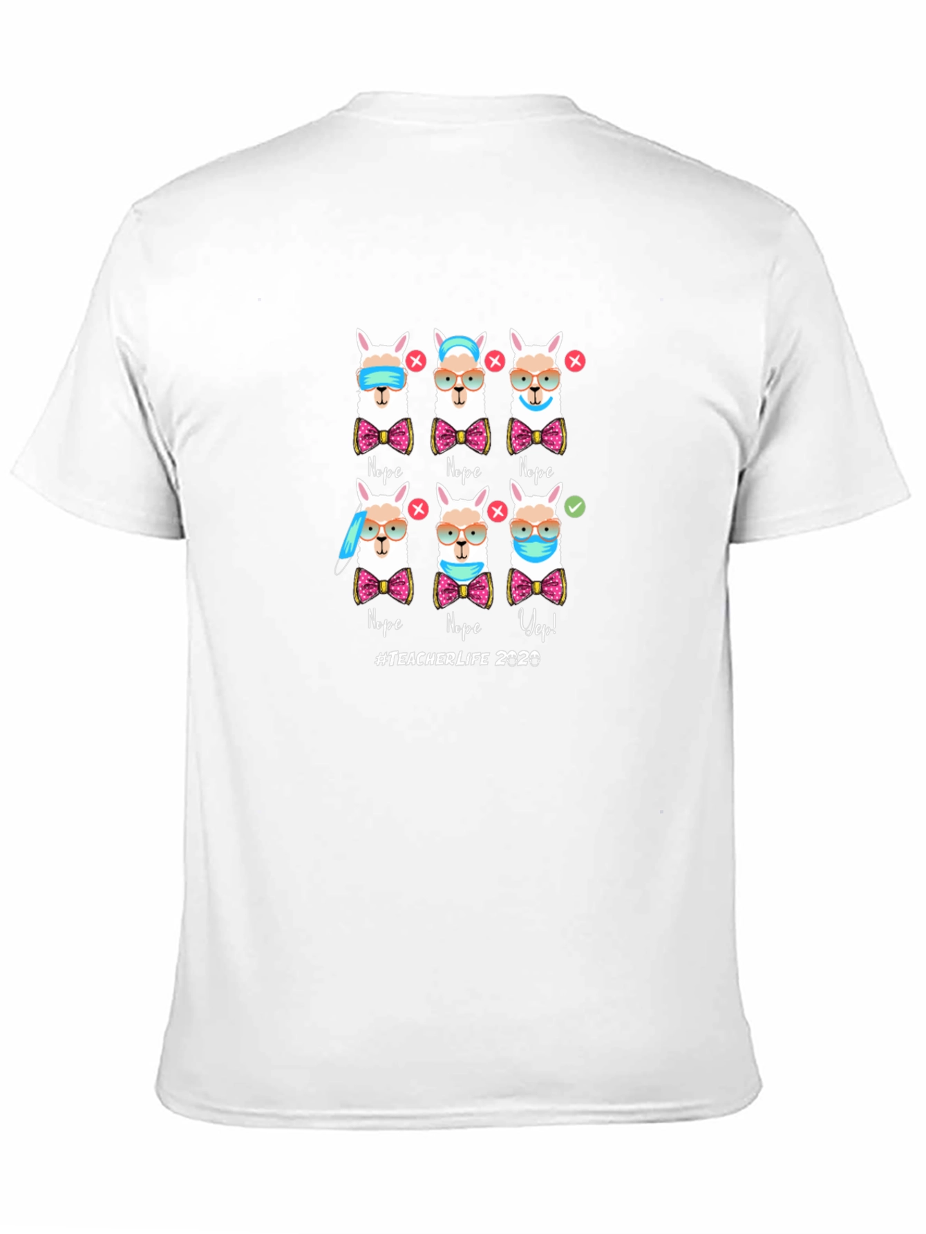 Teacher Life 2020 Llama T-Shirt
