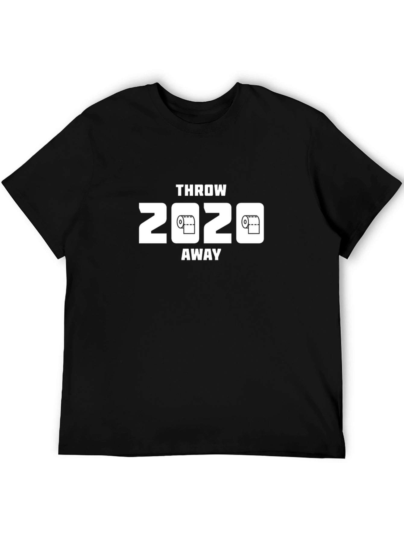 Throw 2020 Away Graphic Tee - Black T-Shirt