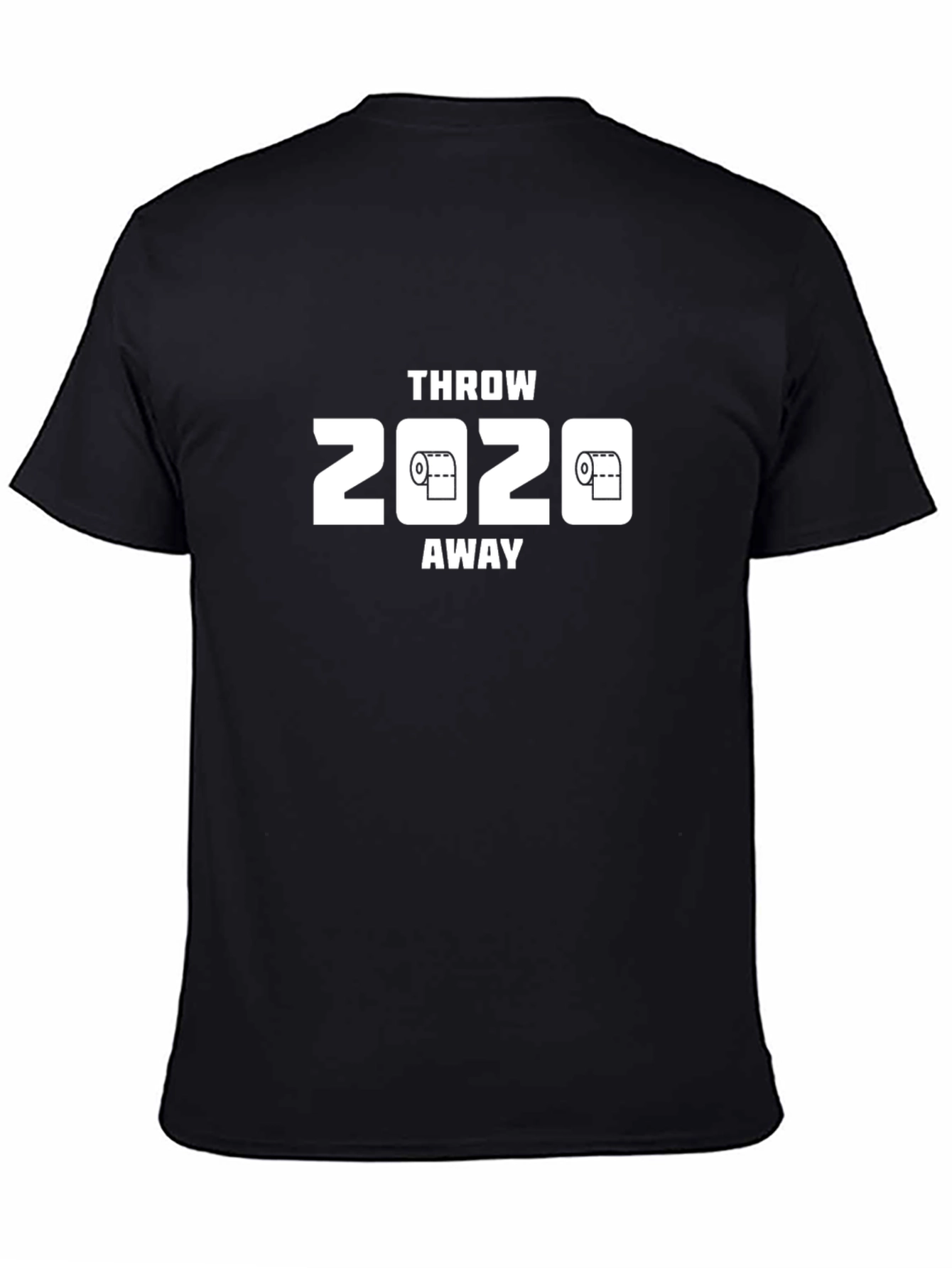 Throw 2020 Away Graphic Tee - Black T-Shirt