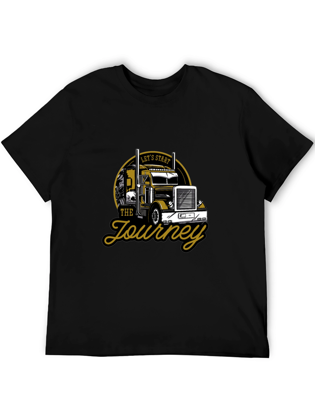 Lets Start the Journey Trucker T-Shirt