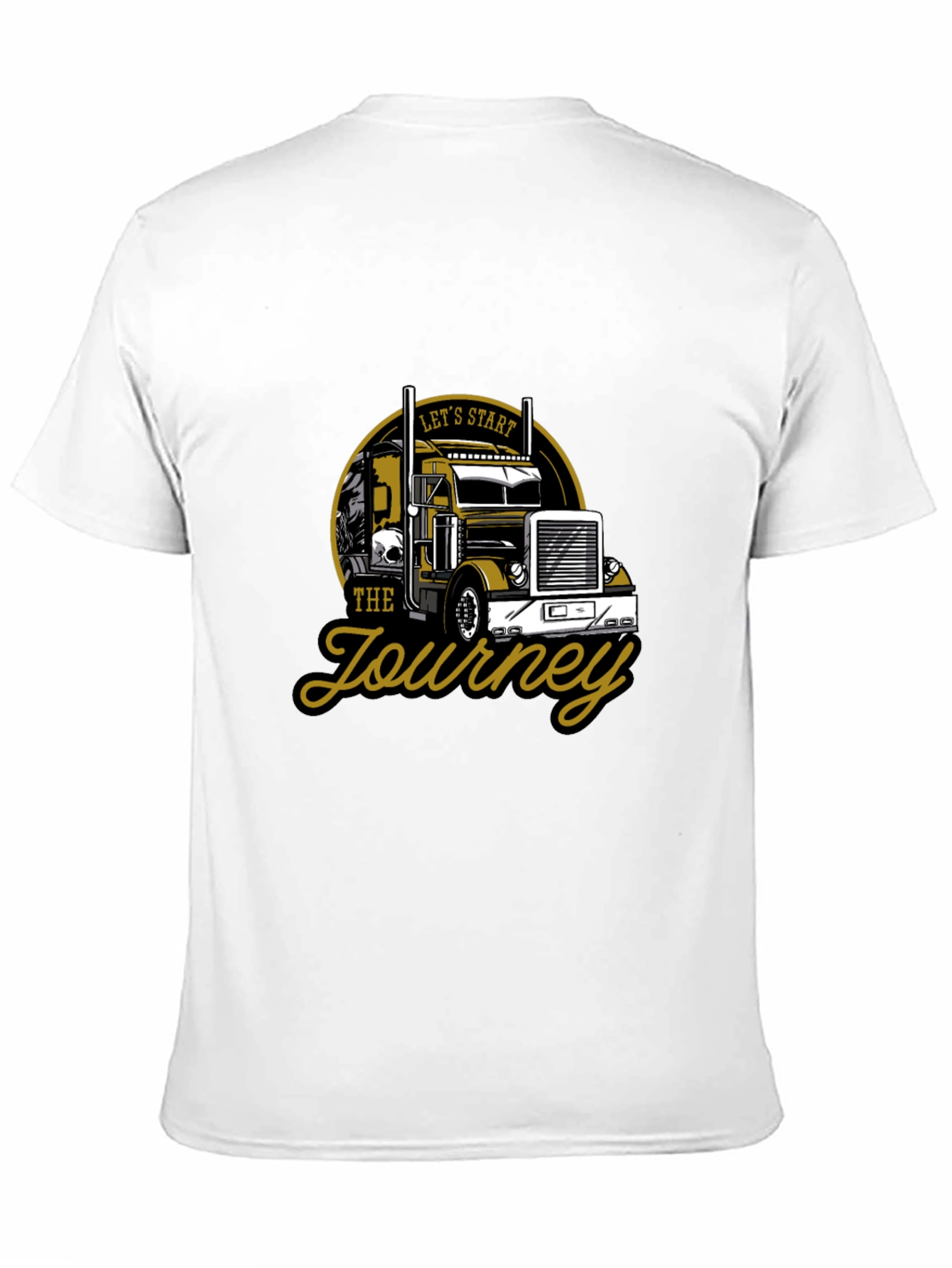 Lets Start the Journey Trucker T-Shirt