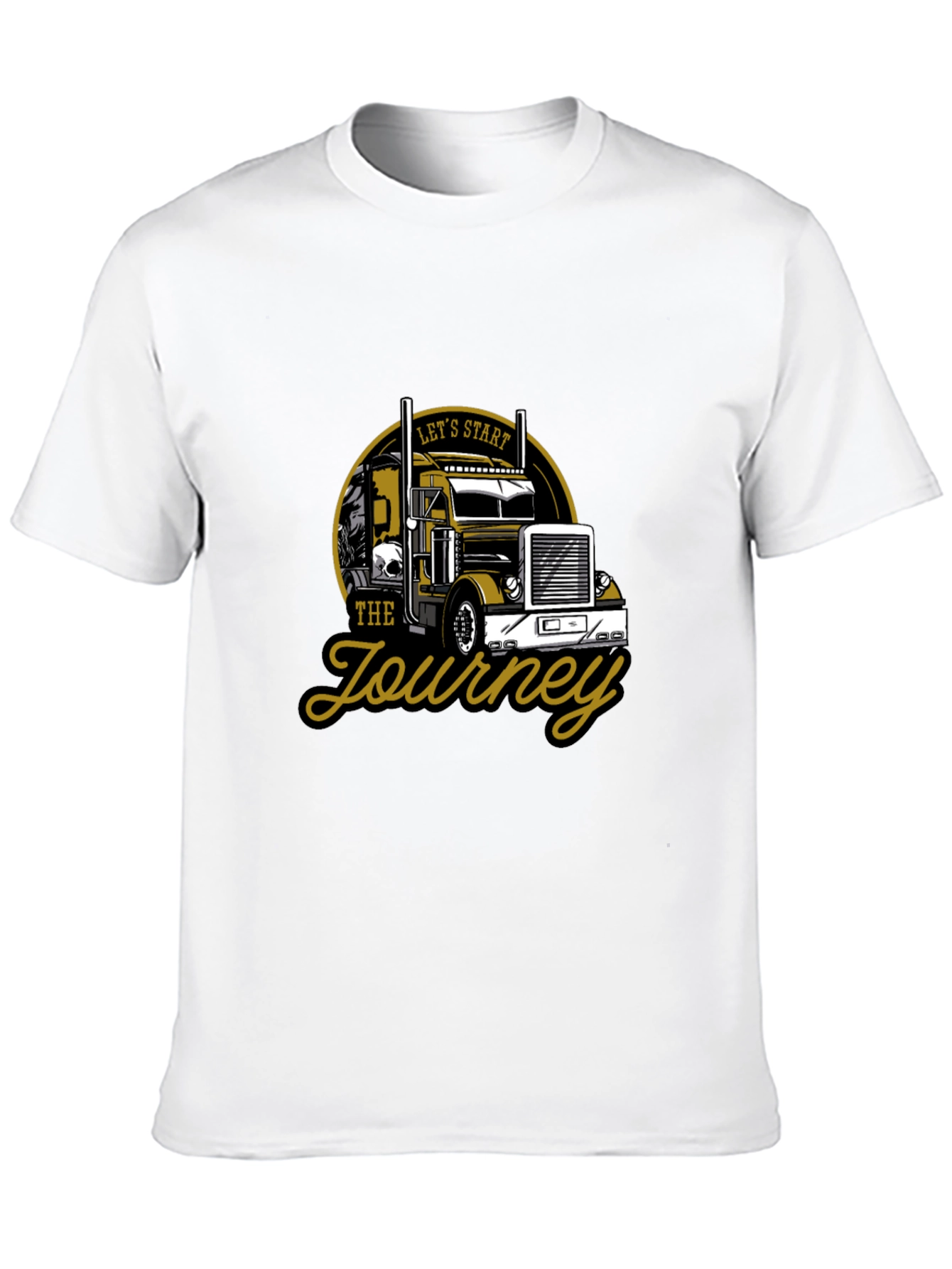 Lets Start the Journey Trucker T-Shirt