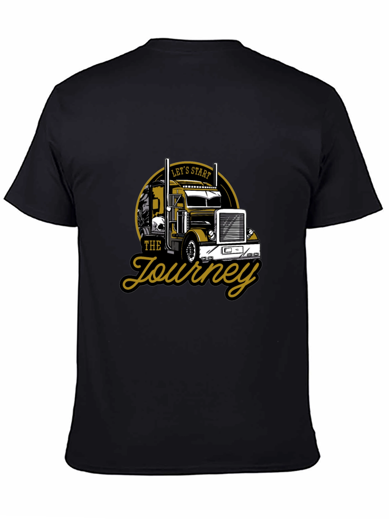 Lets Start the Journey Trucker T-Shirt