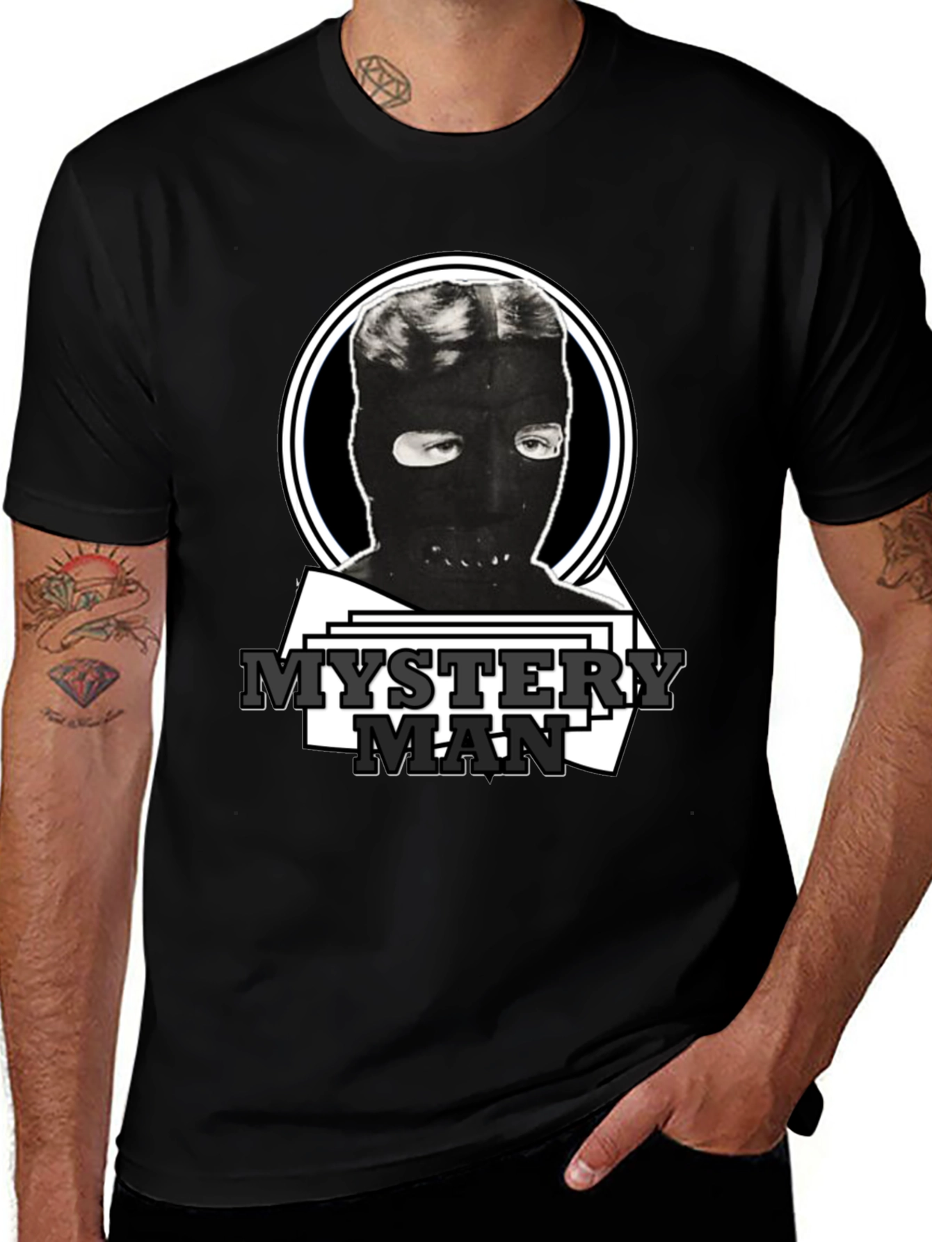 Mystery Man Graphic Tee