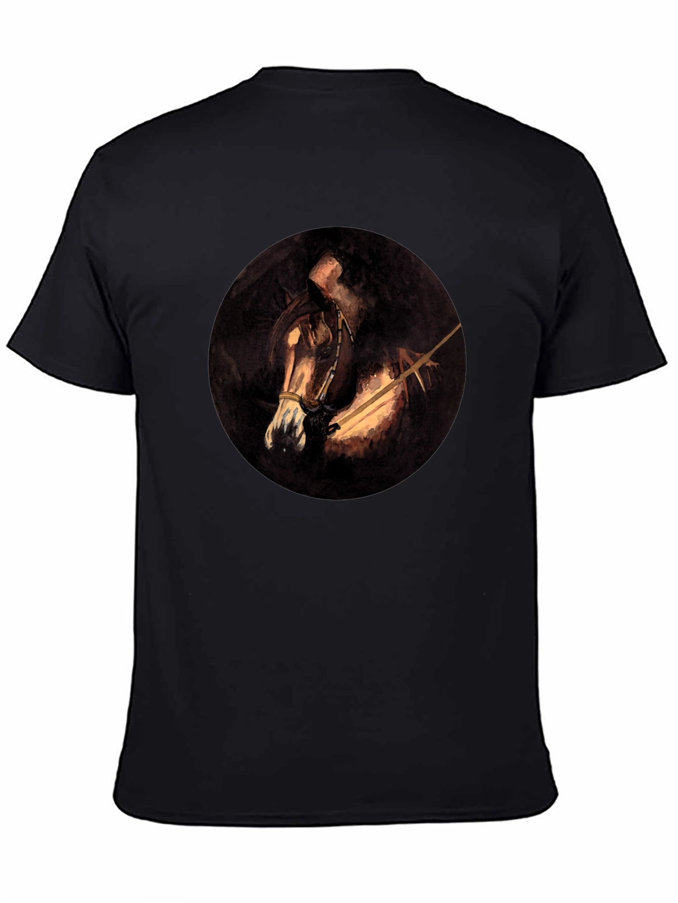 Dark Horse Graphic Tee - Mens Black T-Shirt
