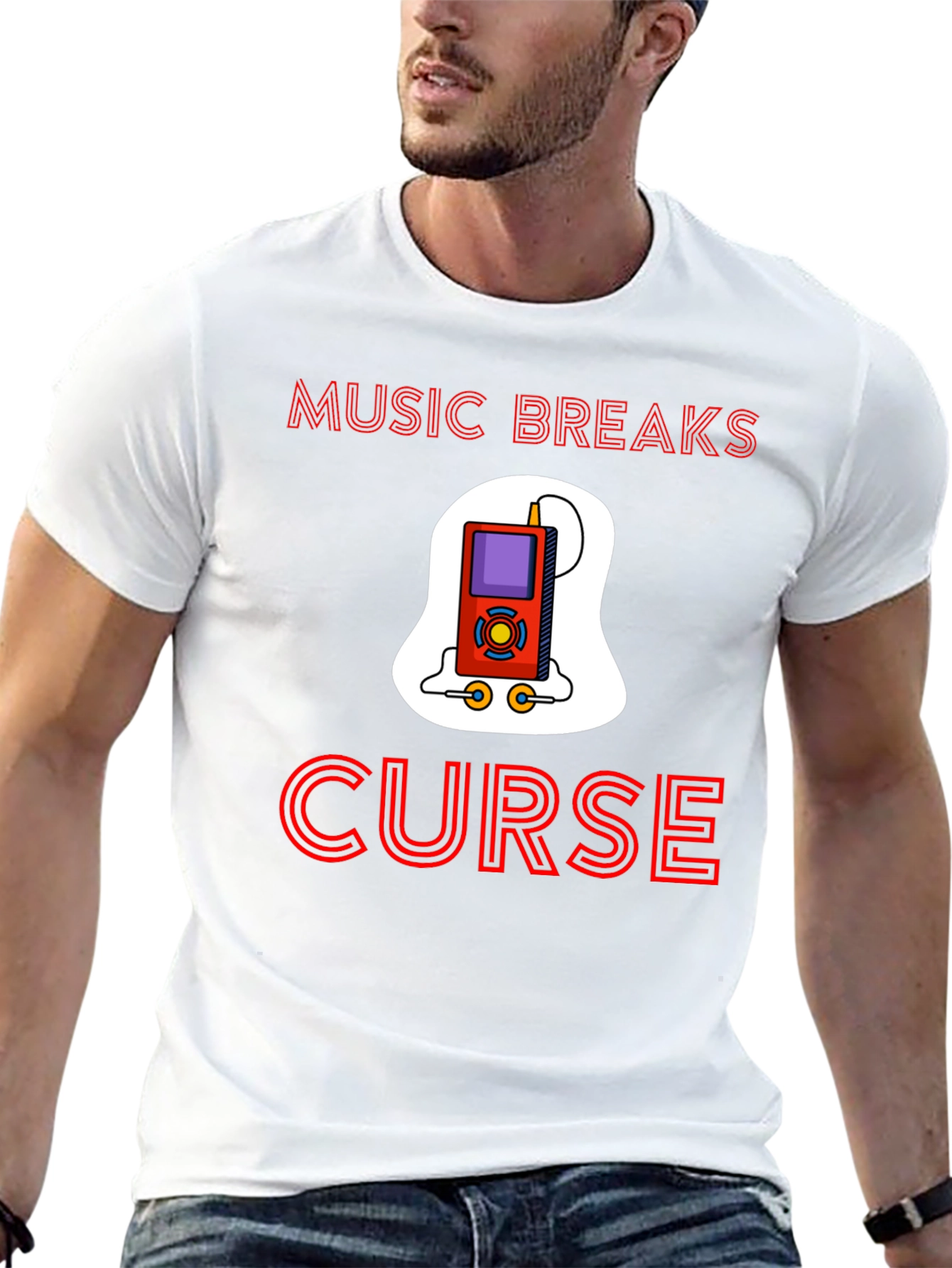 Music Breaks Curse T-Shirt