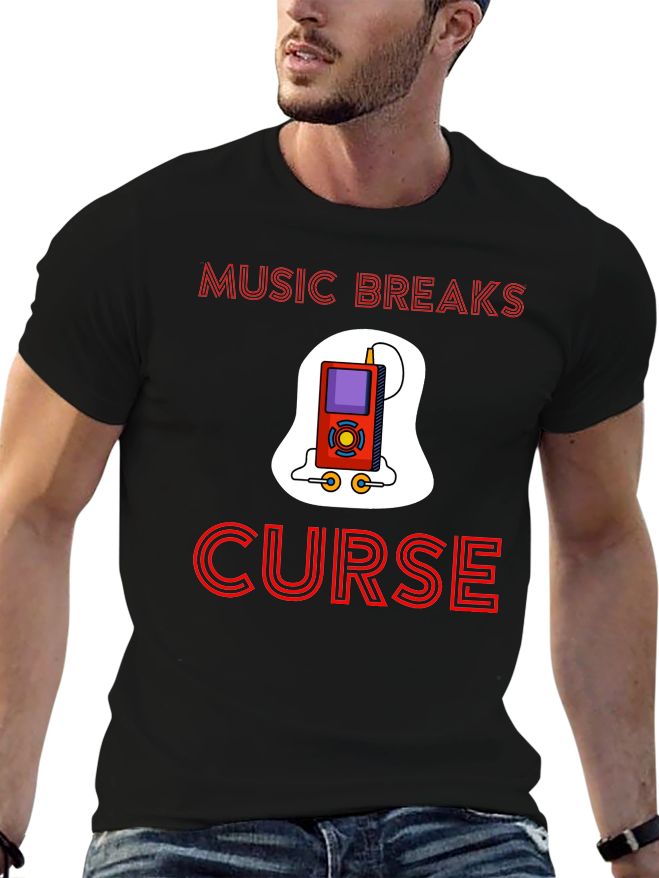 Music Breaks Curse T-Shirt