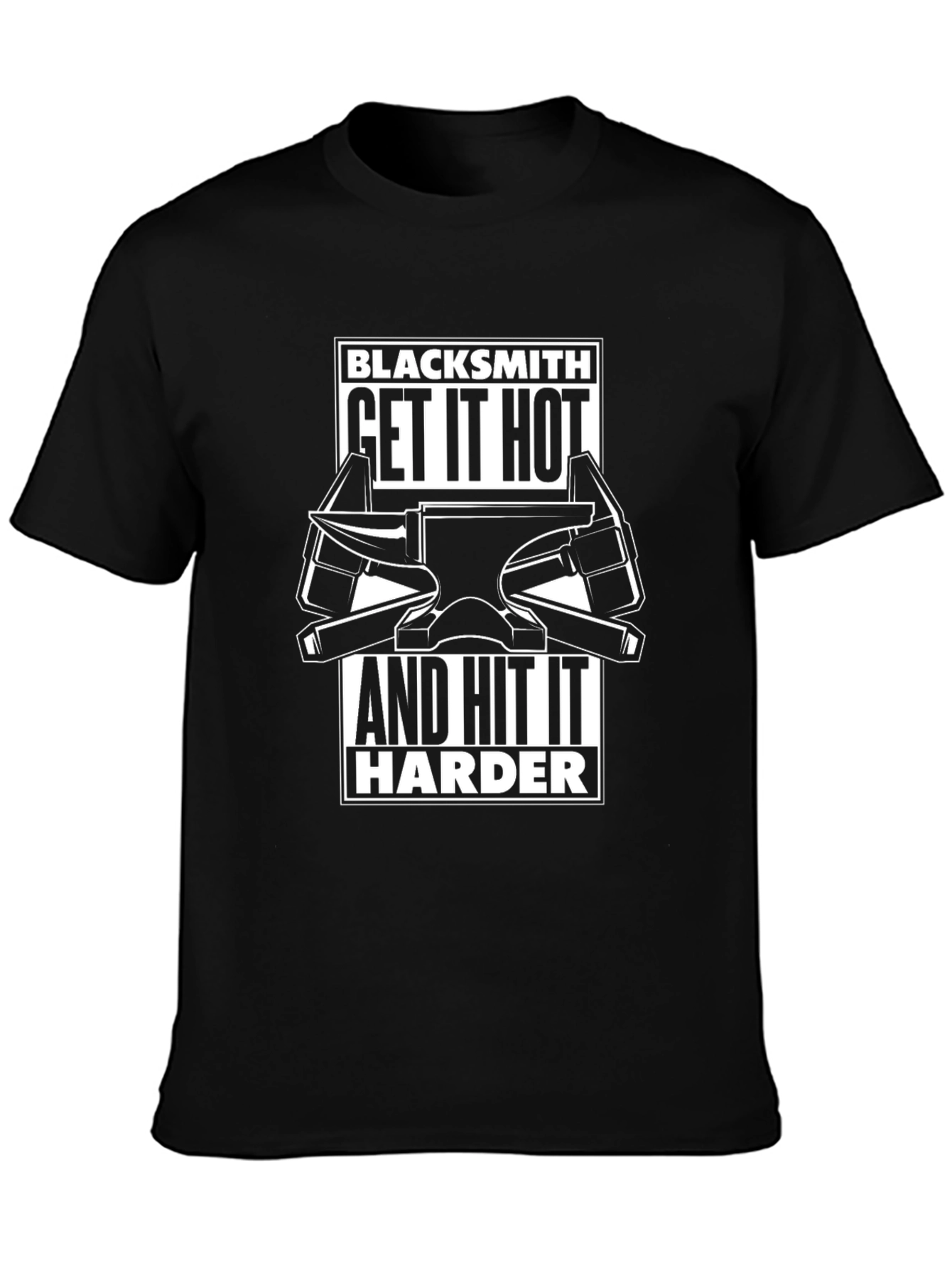 Blacksmith Get It Hot T-Shirt - Anvil Design