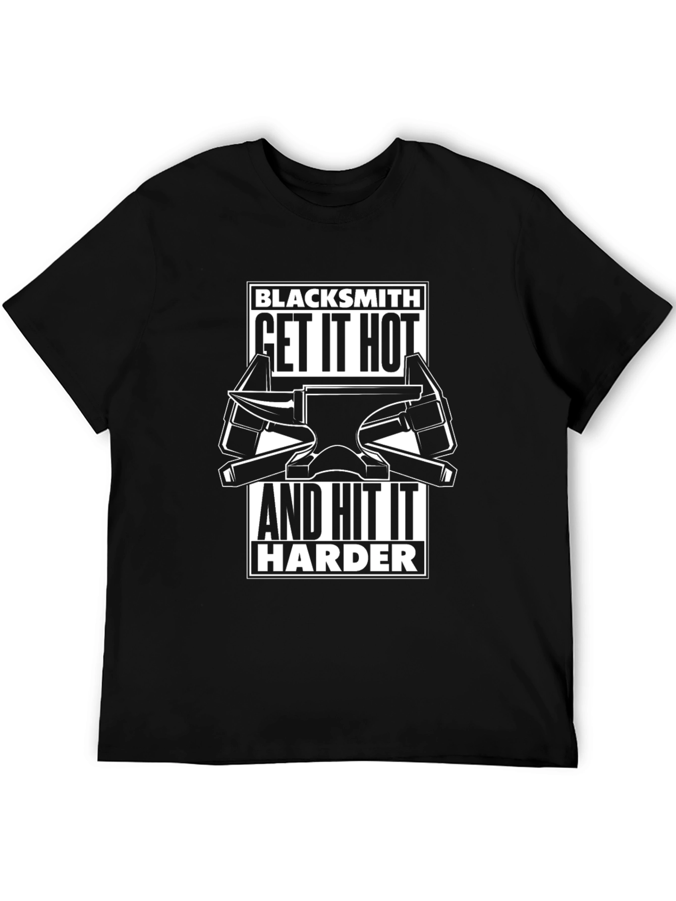 Blacksmith Get It Hot T-Shirt - Anvil Design